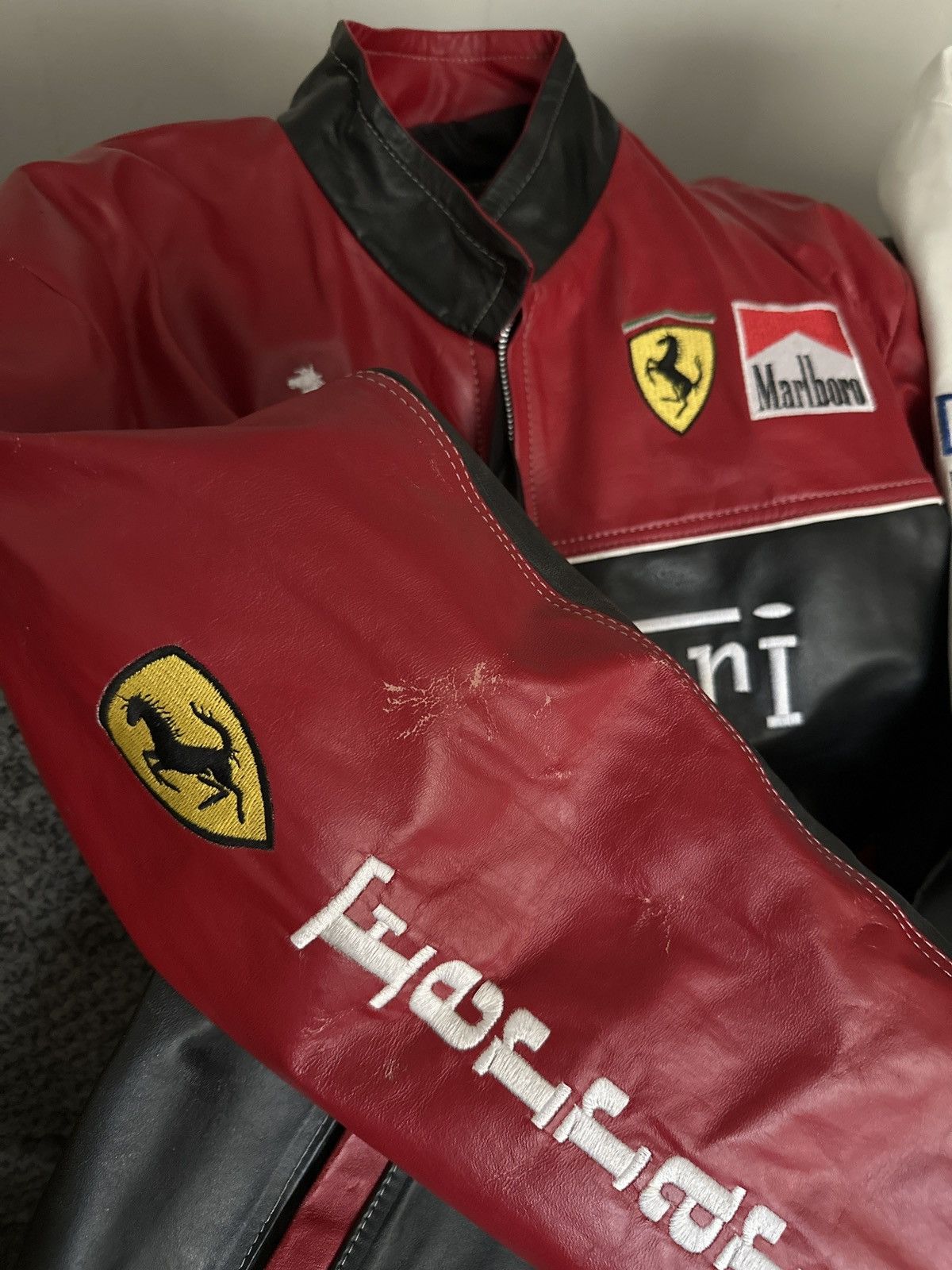 Ferrari Vintage leather Ferrari jacket Size US L / EU 52-54 / 3 - 4 Thumbnail