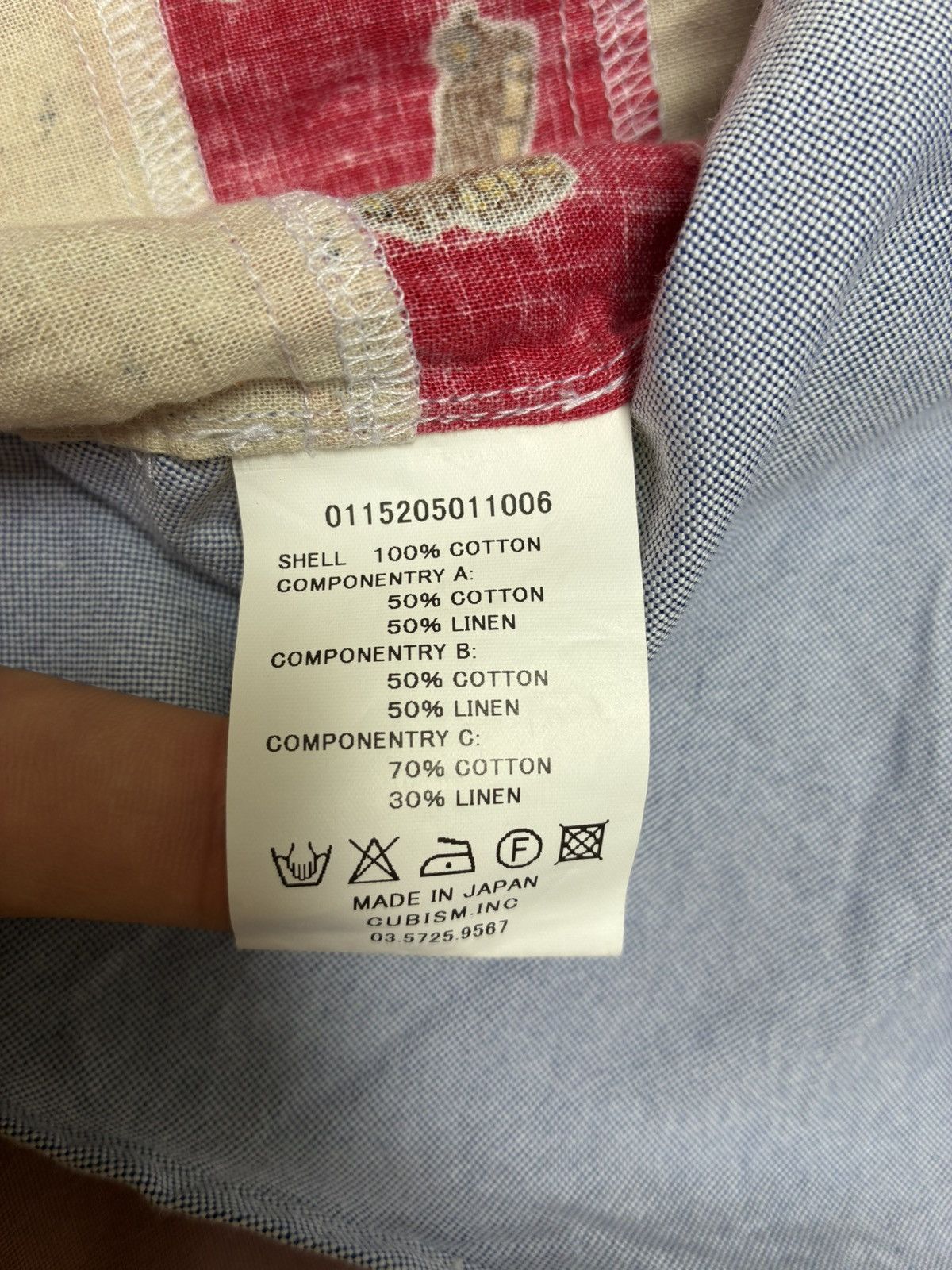Visvim VISVIM CUBISM /FREE INTERNATION LABORATORY OCBD OXFORD SHIRT Size US M / EU 48-50 / 2 - 13 Thumbnail