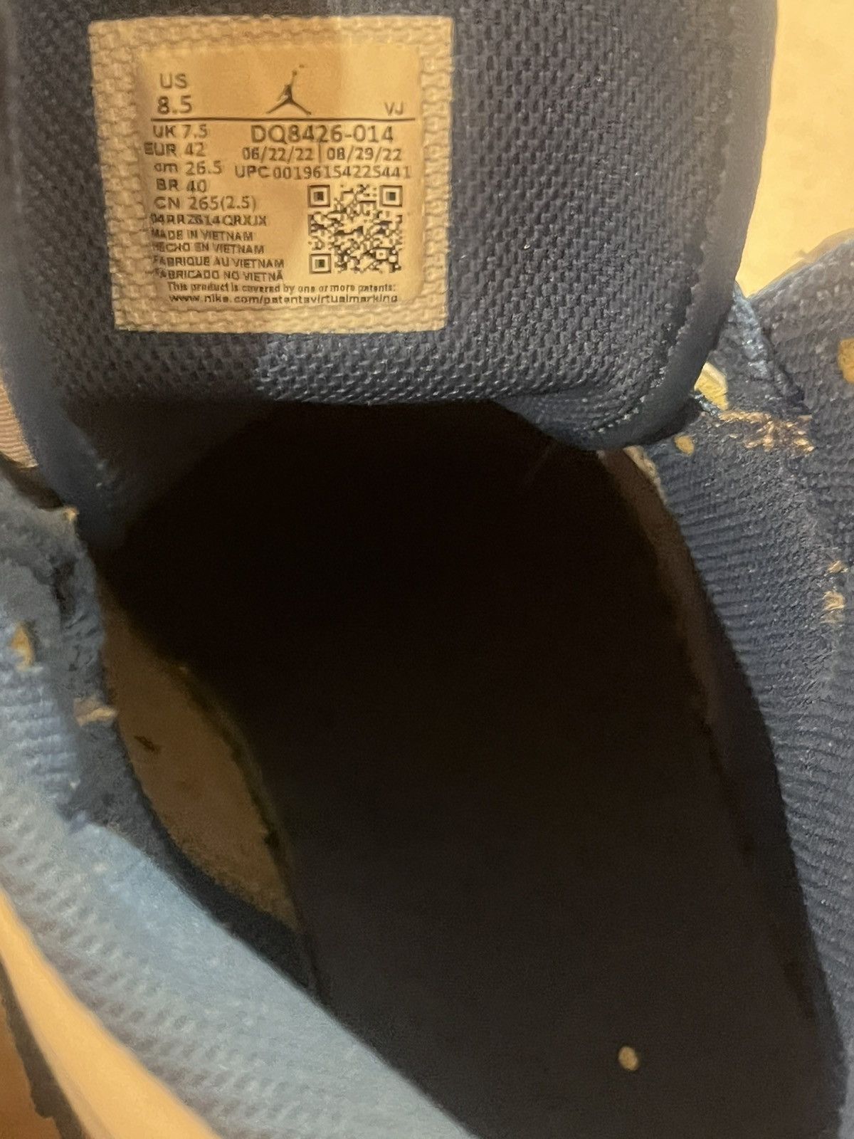Jordan Brand Jordan 1 high top Size US 8.5 / EU 41-42 - 12 Thumbnail
