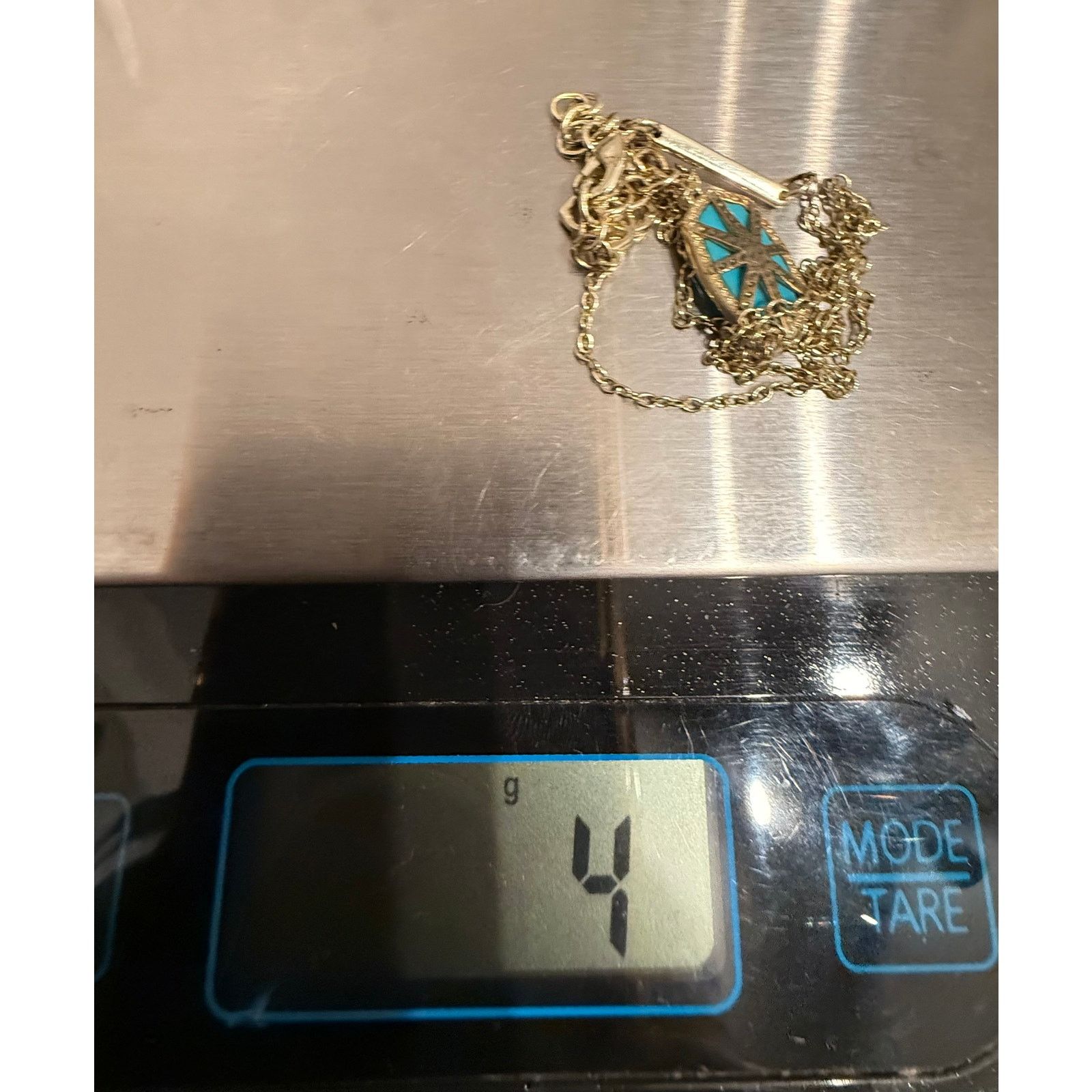Kendra Scott Authentic Kendra Scott Elisa 14” Turquoise Necklace Size ONE SIZE - 9 Thumbnail