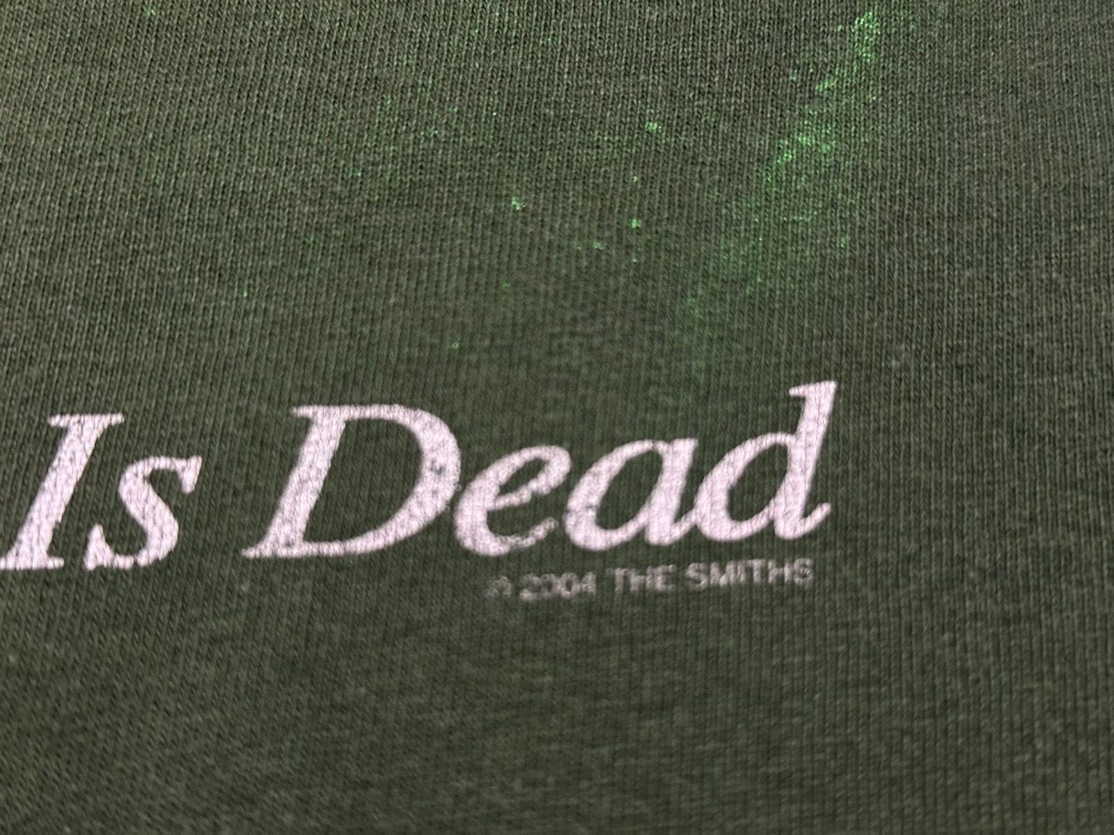 Band Tees Vintage 2004 The Smiths The Queen Is Dead Green T-shirt Size US XL / EU 56 / 4 - 7 Thumbnail