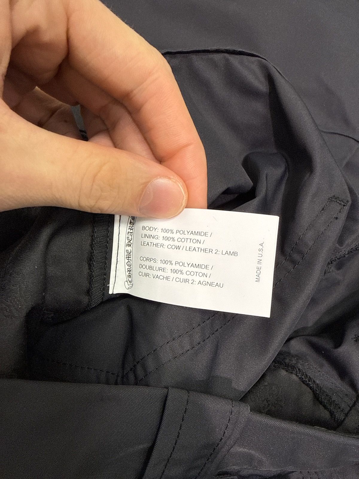Chrome Hearts Chrome Hearts Double Knee Nylon Leather Carpenter Pants Size US 30 / EU 46 - 5 Thumbnail