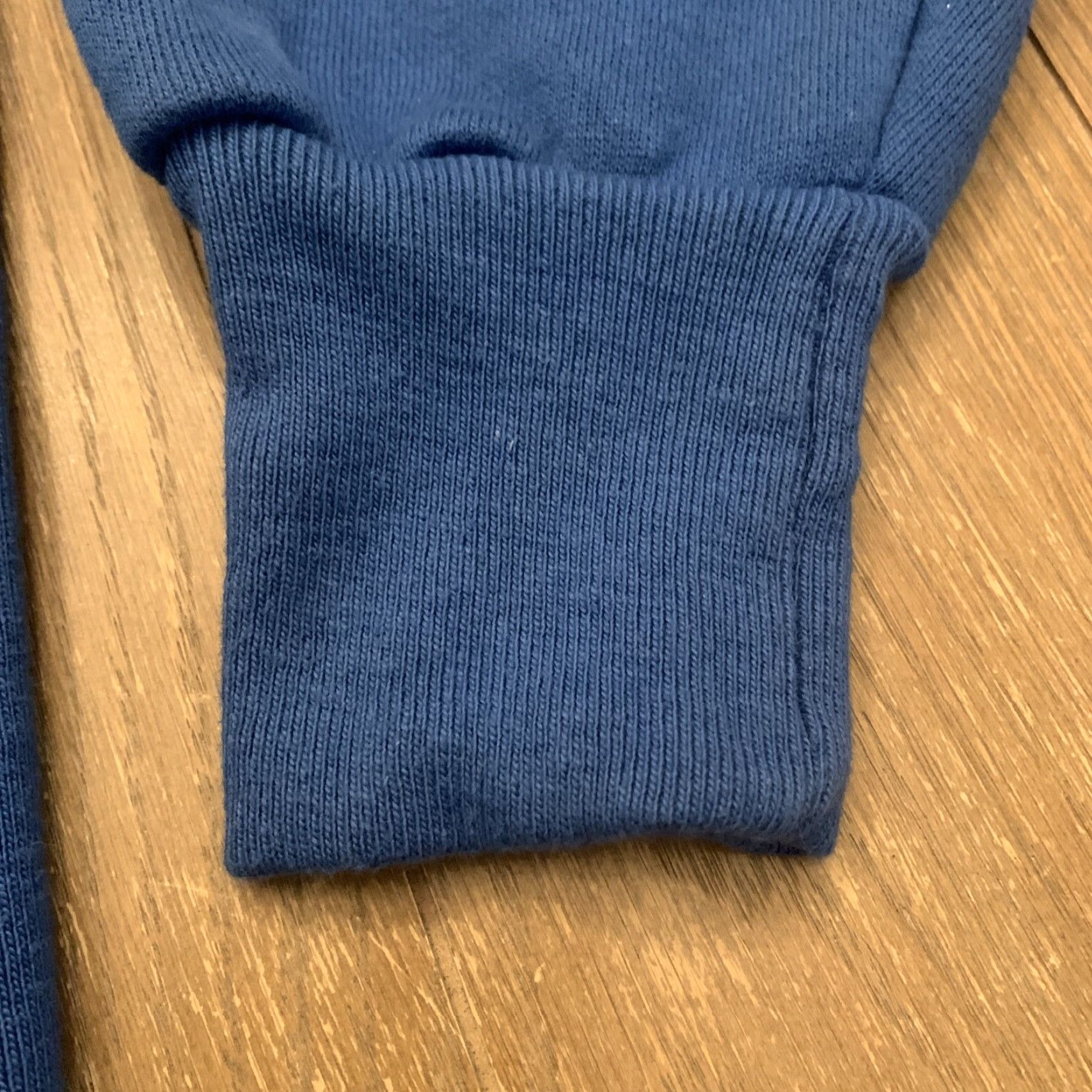 Vintage VINTAGE Oshkosh B'Gosh Reverse Weave Sweatshirt Adult Medium Blue Fleece Pullover 90s Mens Size US M / EU 48-50 / 2 - 3 Thumbnail