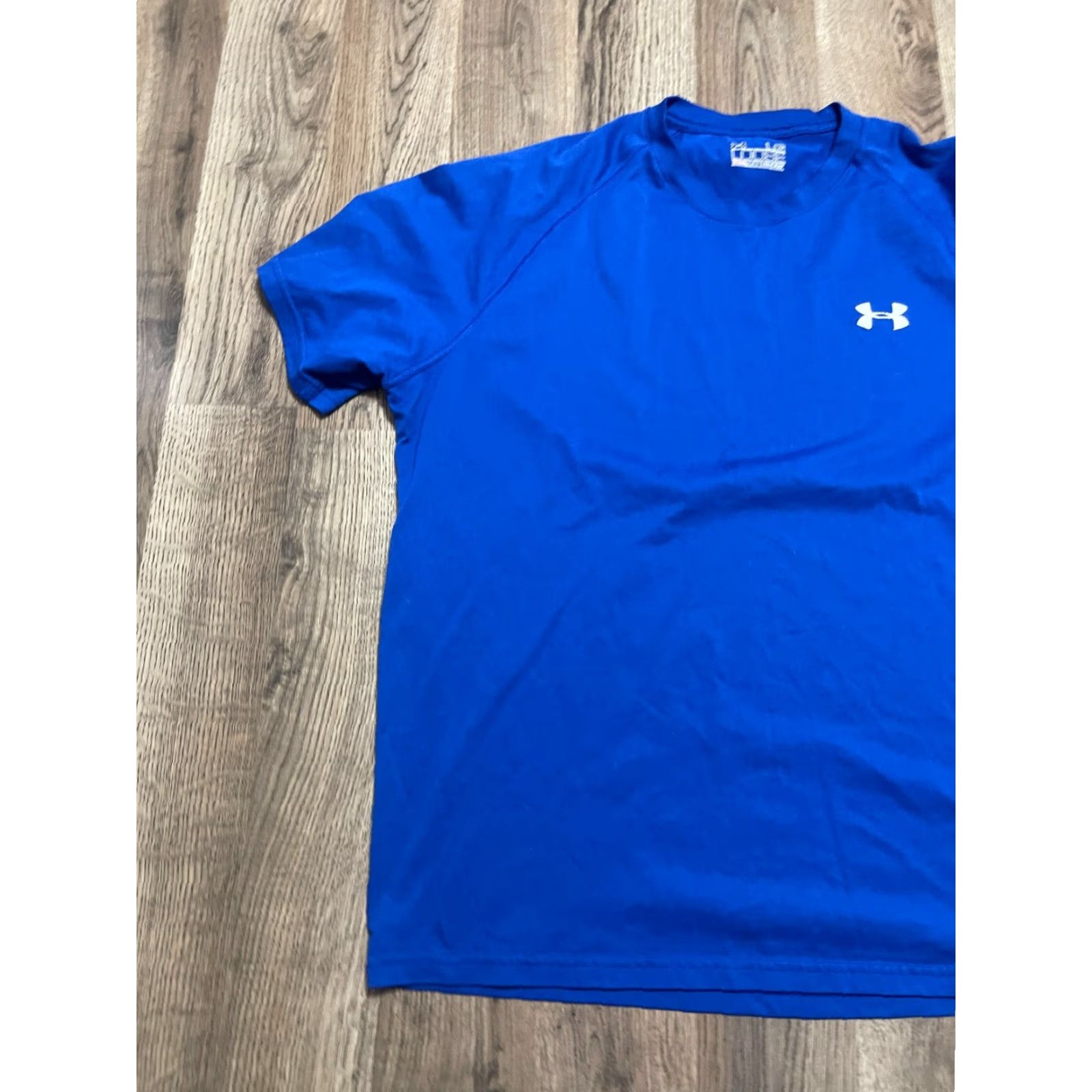 Under Armour Under Armour Shirt Men Large Blue Athletic Wear Loose Heat Gear T-Shirt Casual Modern Size US L / EU 52-54 / 3 - 3 Thumbnail