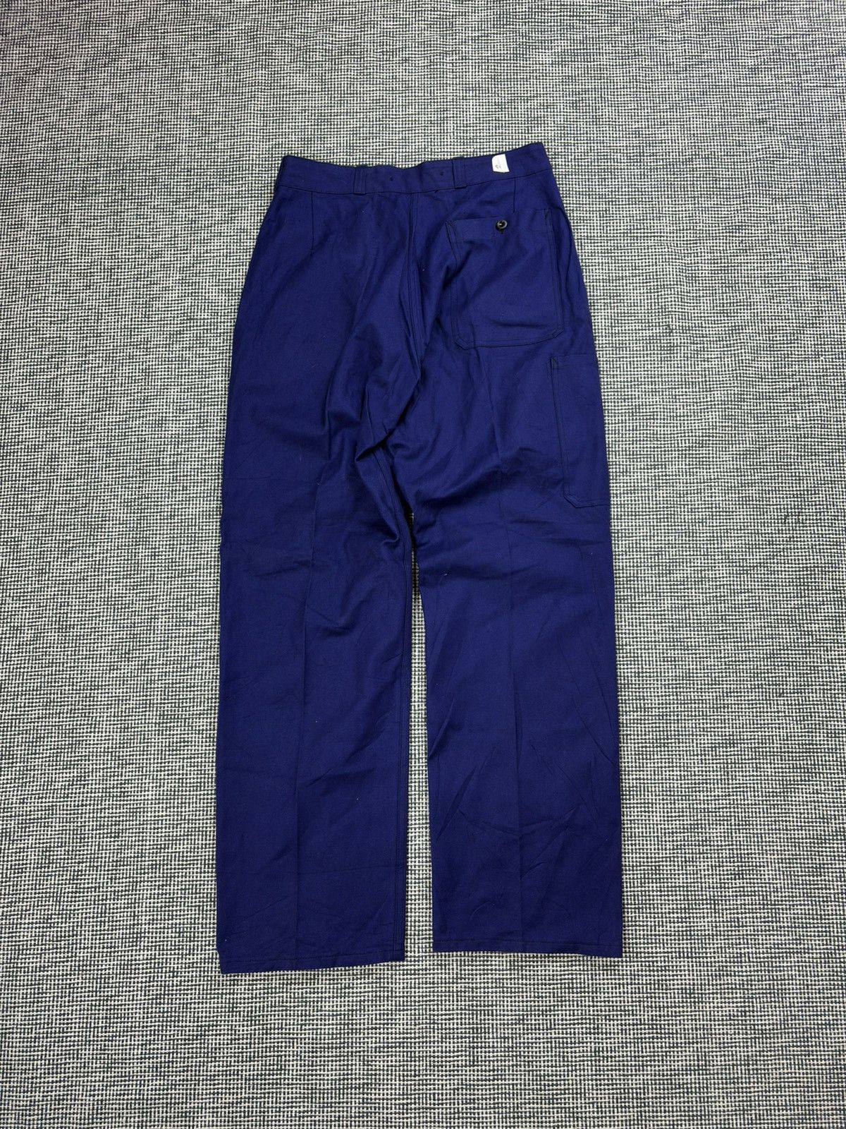 70s vintage french chore pants utility trousers loose fit
