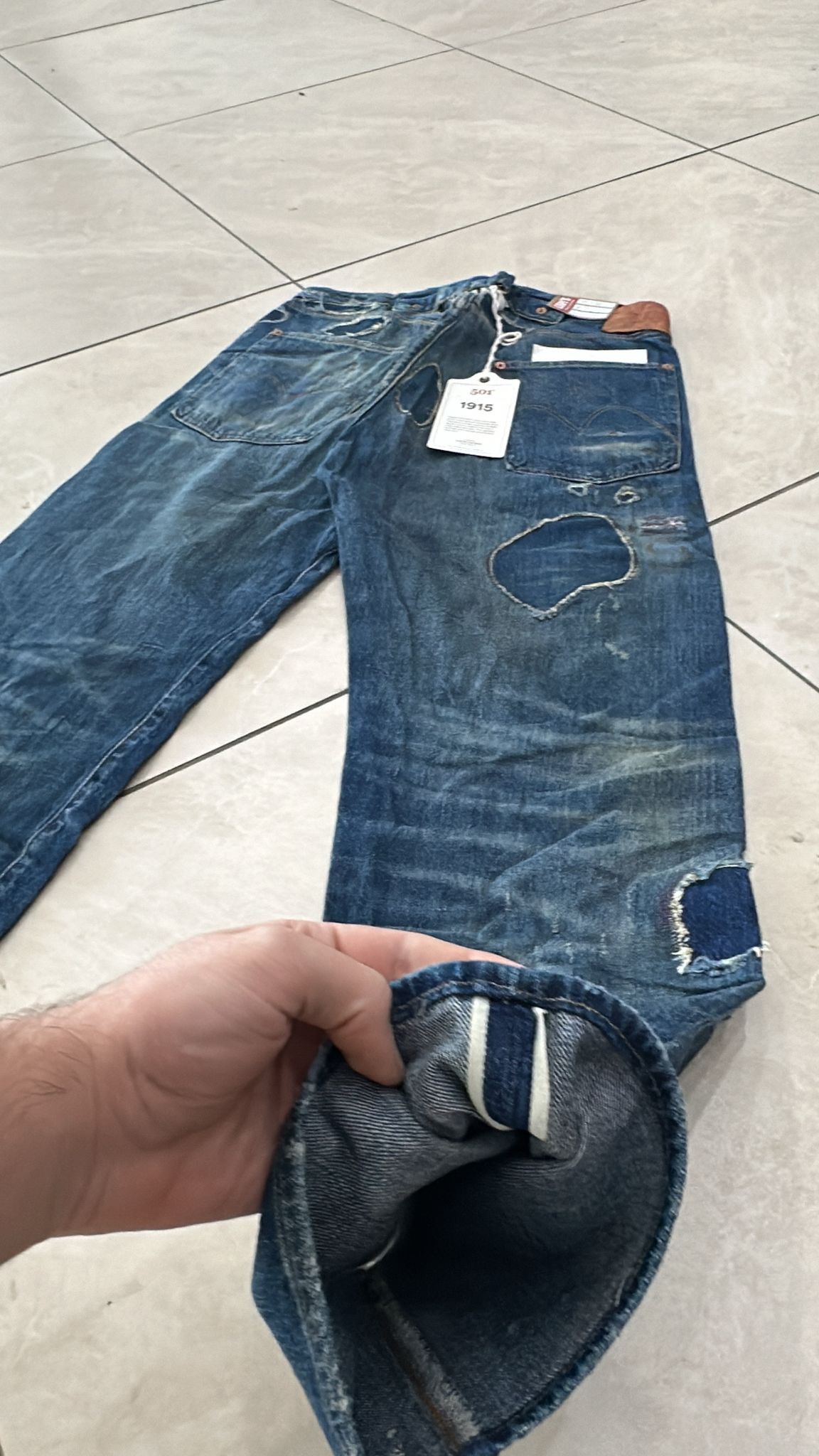 Levi's Vintage Clothing LVC Levi's Vintage Clothing 1915 501XX BigE Selvedge Jeans Size US 29 - 5 Thumbnail