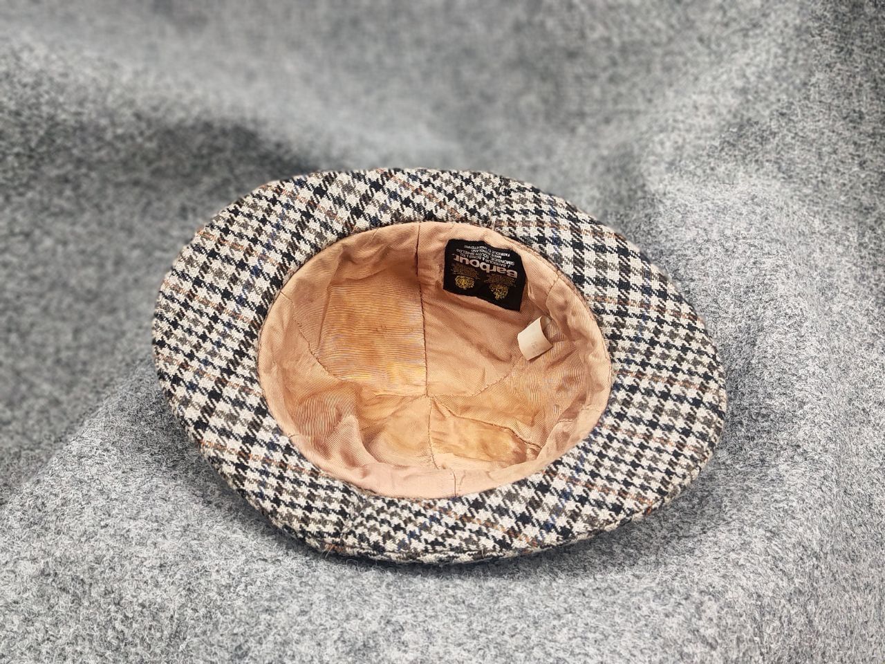 Barbour Vintage 70's Barbour Wool Tweed Sherlock Holmes trilby hat Size ONE SIZE - 9 Thumbnail