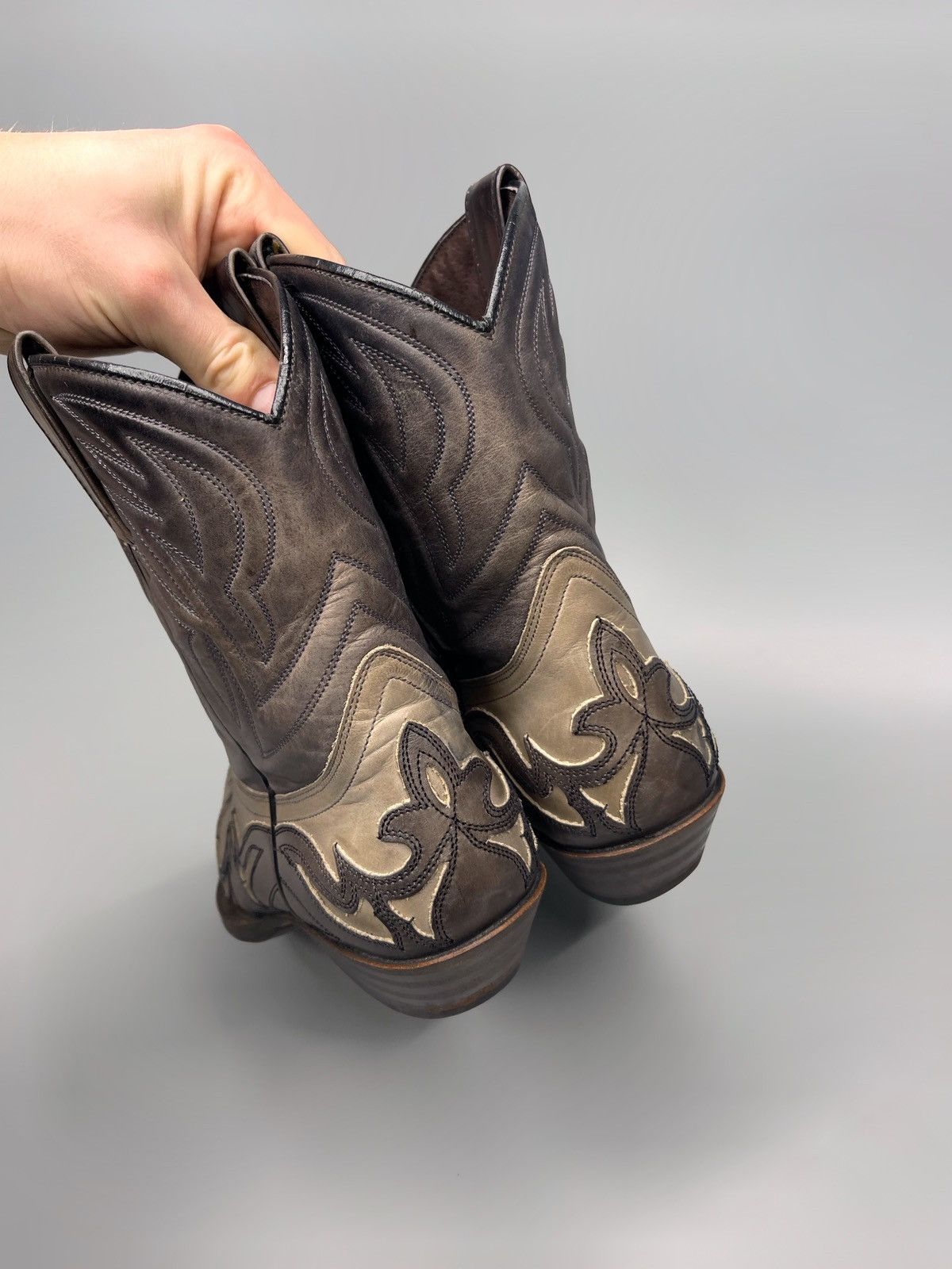 Cowboy Equipment × Sendra × Vintage RARE Sendra Western Cowboy Boots Size US 5.5 / EU 38 - 7 Thumbnail
