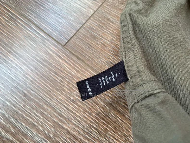 Wtaps Wtaps Military green windbreaker Size US S / EU 44-46 / 1 - 2 Thumbnail