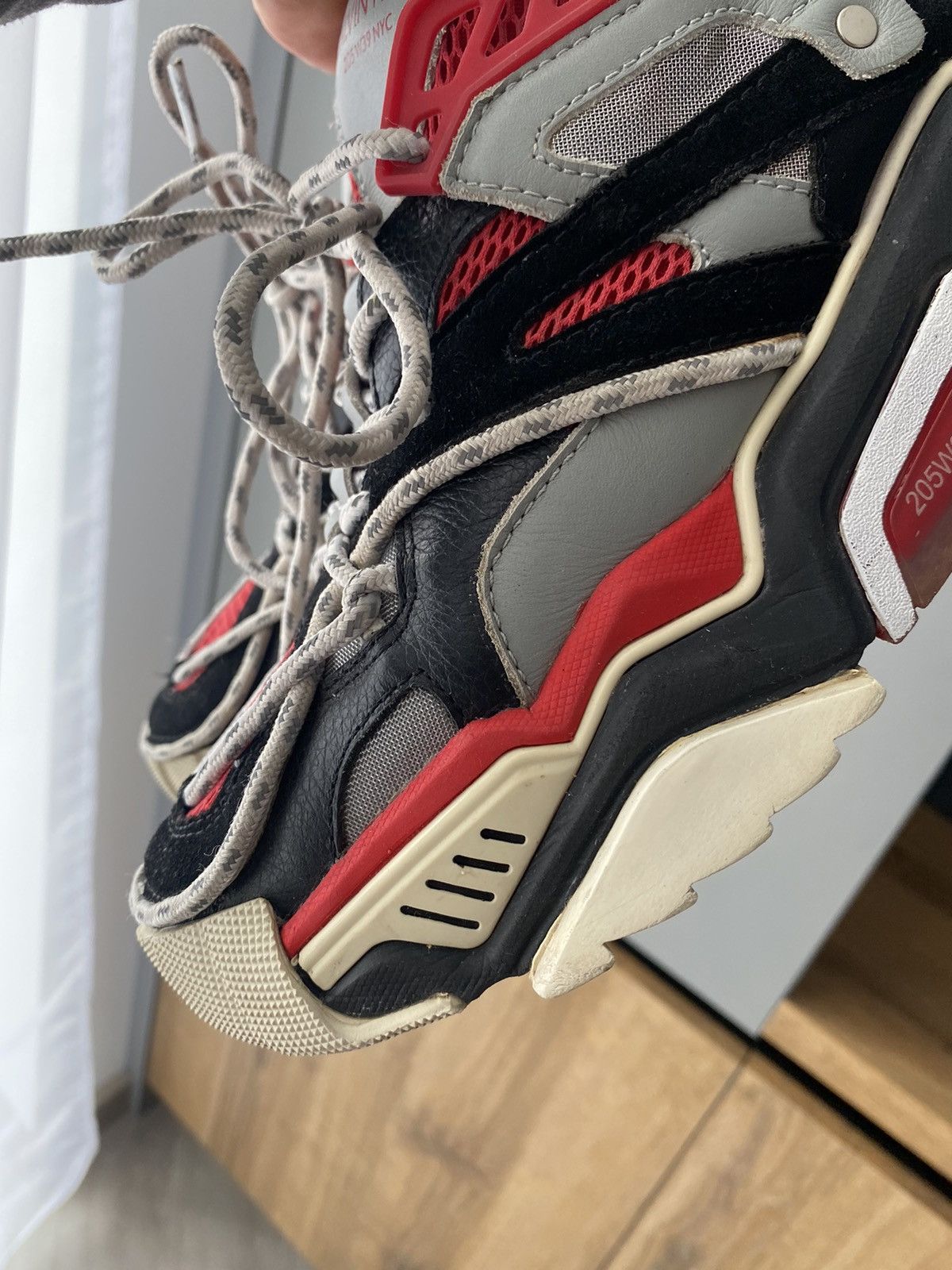 Calvin Klein 205W39NYC Calvin Klein 205W39NYC x Raf Simons Strike 205 Sneakers Size US 7 / EU 40 - 5 Thumbnail