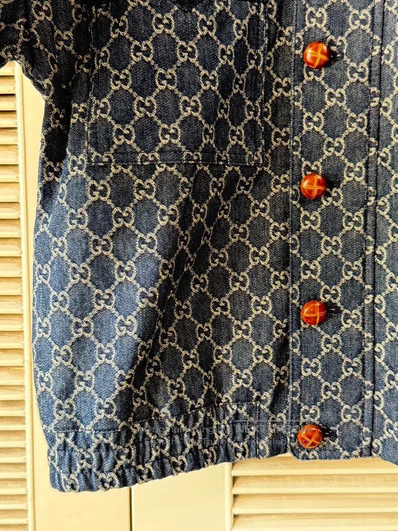 Gucci Gucci Size12 Denim jacket Size US S / EU 44-46 / 1 - 6 Thumbnail