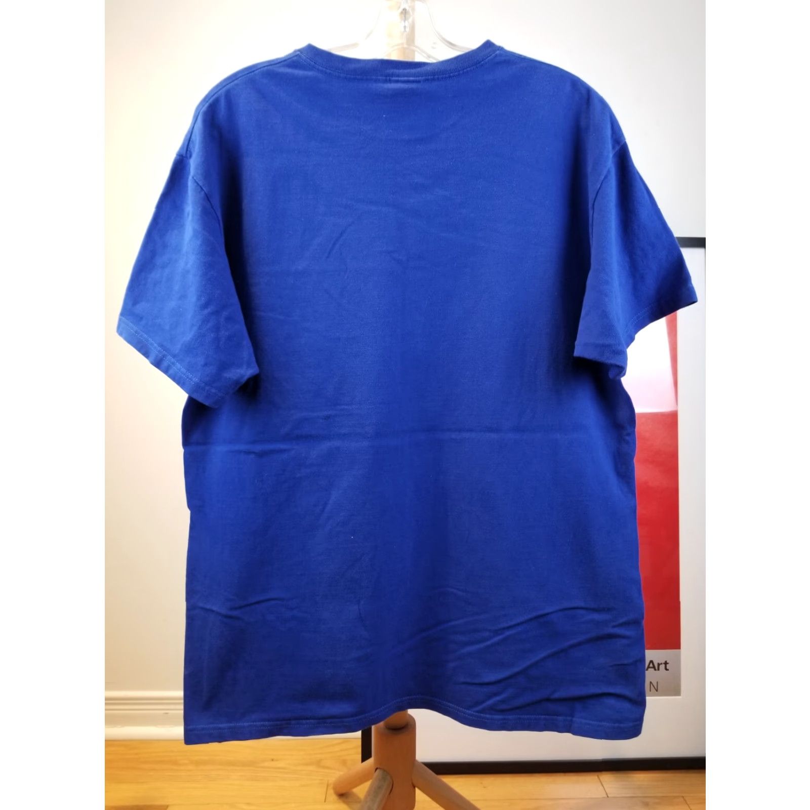 Logo 7 VINTAGE STUSSY BIG LOGO BLUE COTTON T-SHIRT SZ LARGE Size US L / EU 52-54 / 3 - 4 Thumbnail