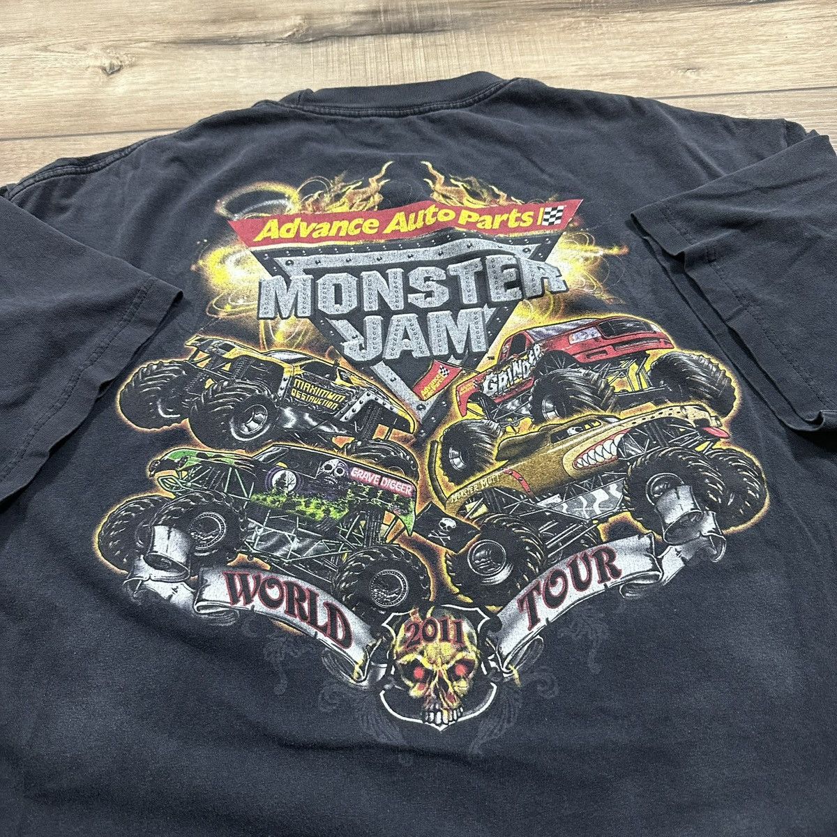 Other Monster Jam Path of Destruction World Tour Graphic Tee Size US L / EU 52-54 / 3 - 8 Thumbnail