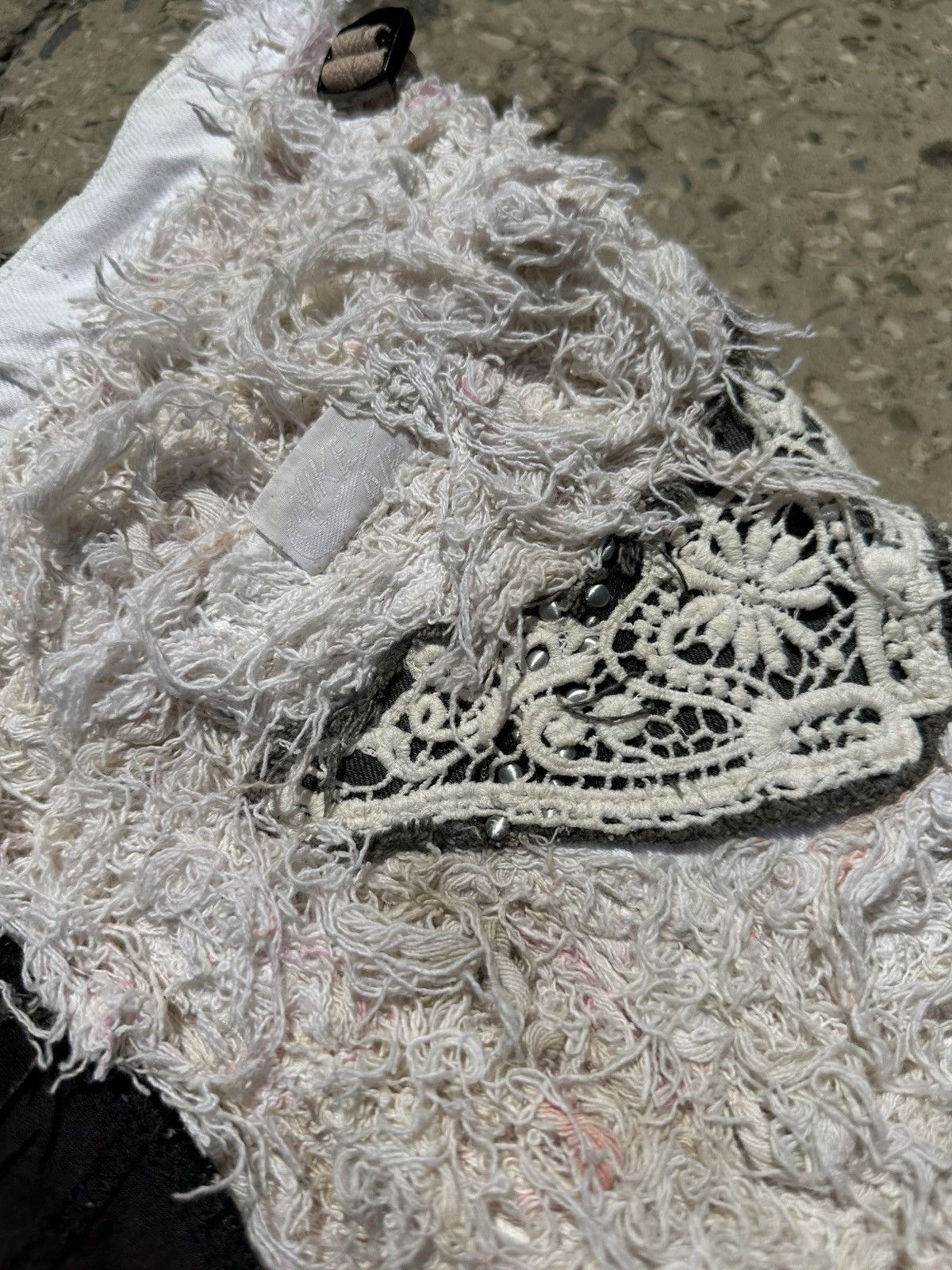Other “Yeast” embroidered denim shorts Size US 36 / EU 52 - 5 Thumbnail