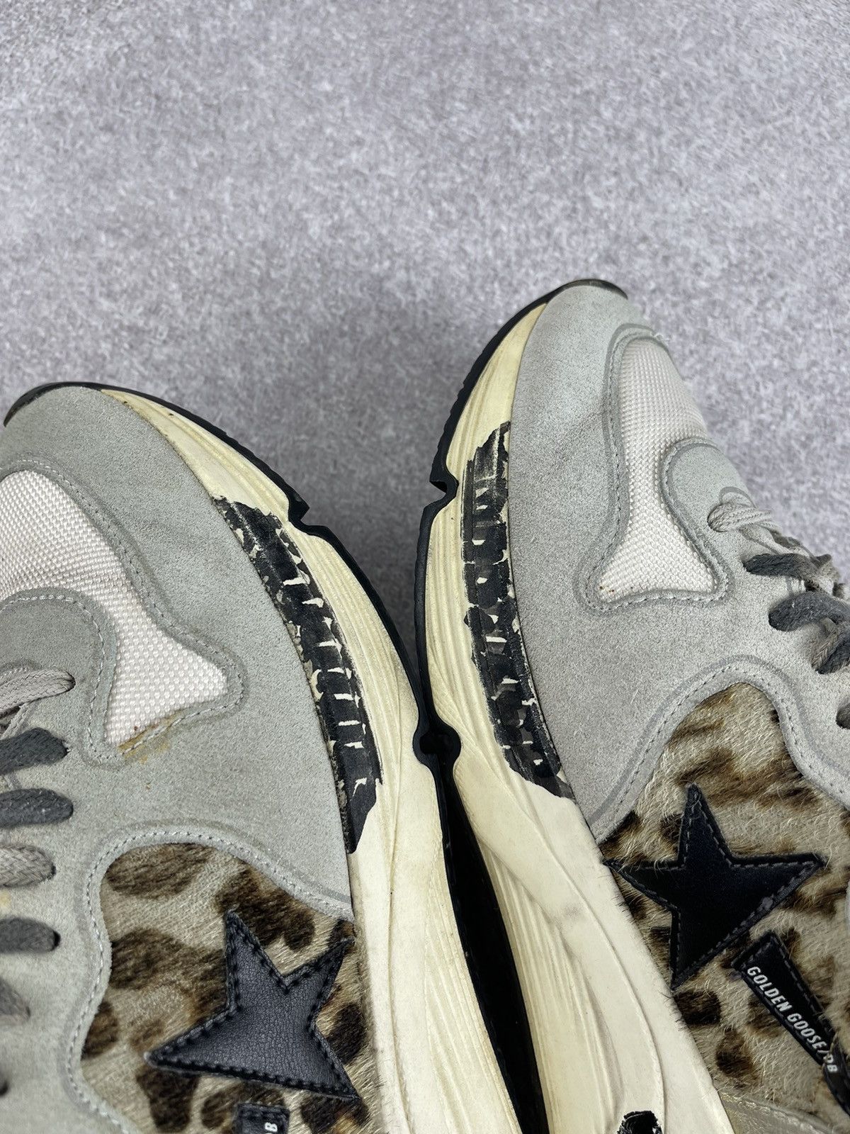 Golden Goose Golden Goose Leopard Print Running Sneakers Size 38 Size US 8 / IT 38 - 10 Thumbnail