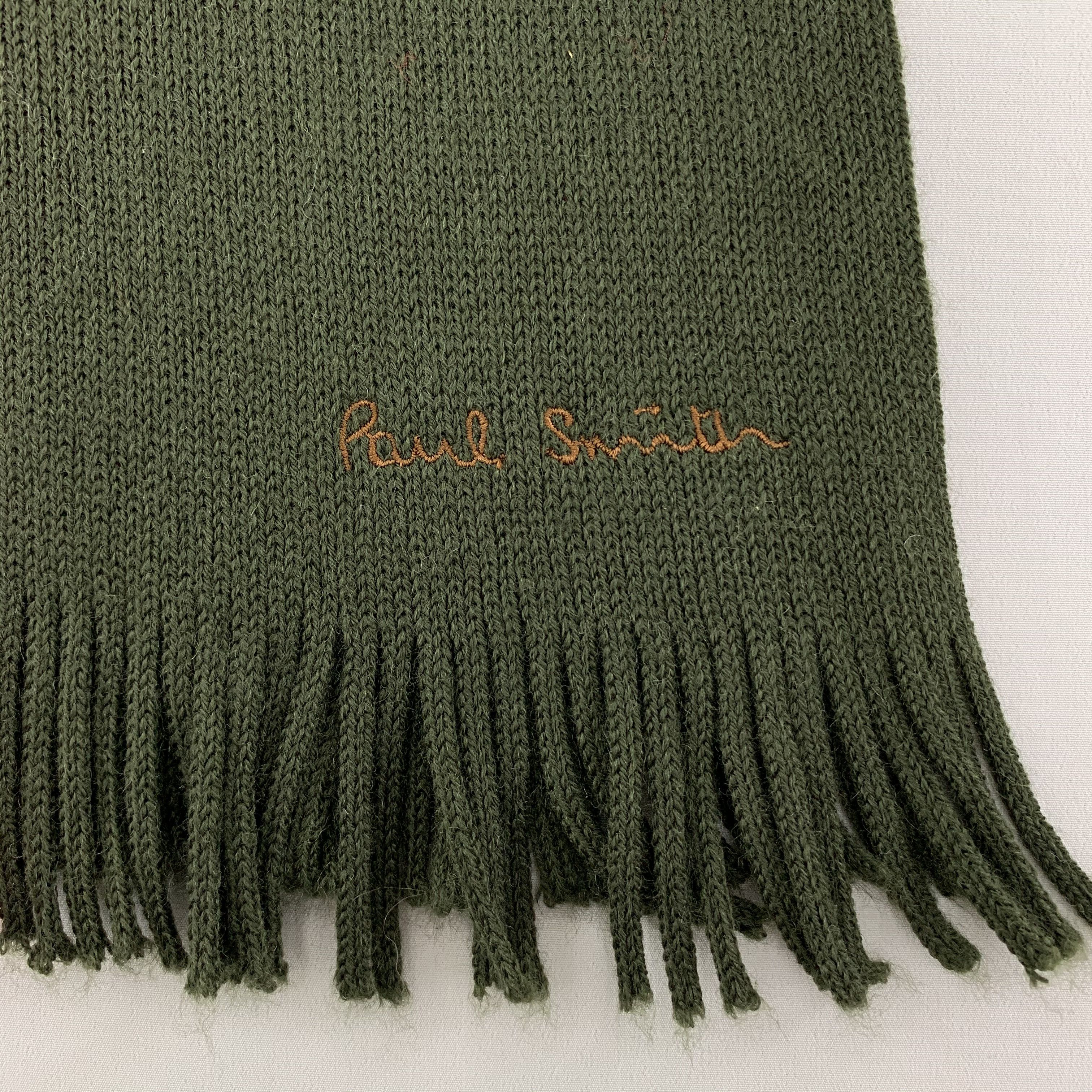Paul Smith Paul Smith Scarf Wool Muffler Neck Wrap BL4083 Size ONE SIZE - 3 Thumbnail