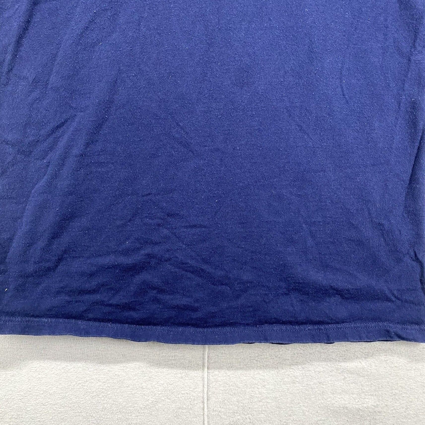 Fruit Of The Loom VINTAGE Fruit of the Loom T-Shirt Men's Medium Long Sleeve Blue Political 2000s Y2K Republican Democrat Presidential Election Size US M / EU 48-50 / 2 - 6 Thumbnail