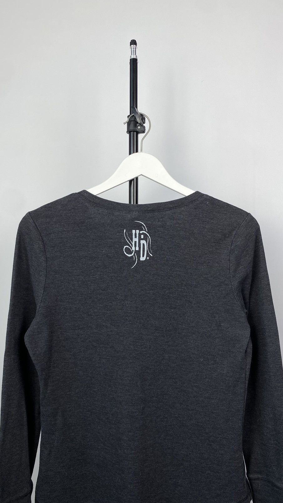 Harley Davidson × Vintage Vintage 90’s Harley Davidson Big Logo Moto Y2K Long Sleeve Size L / US 10 / IT 46 - 7 Thumbnail