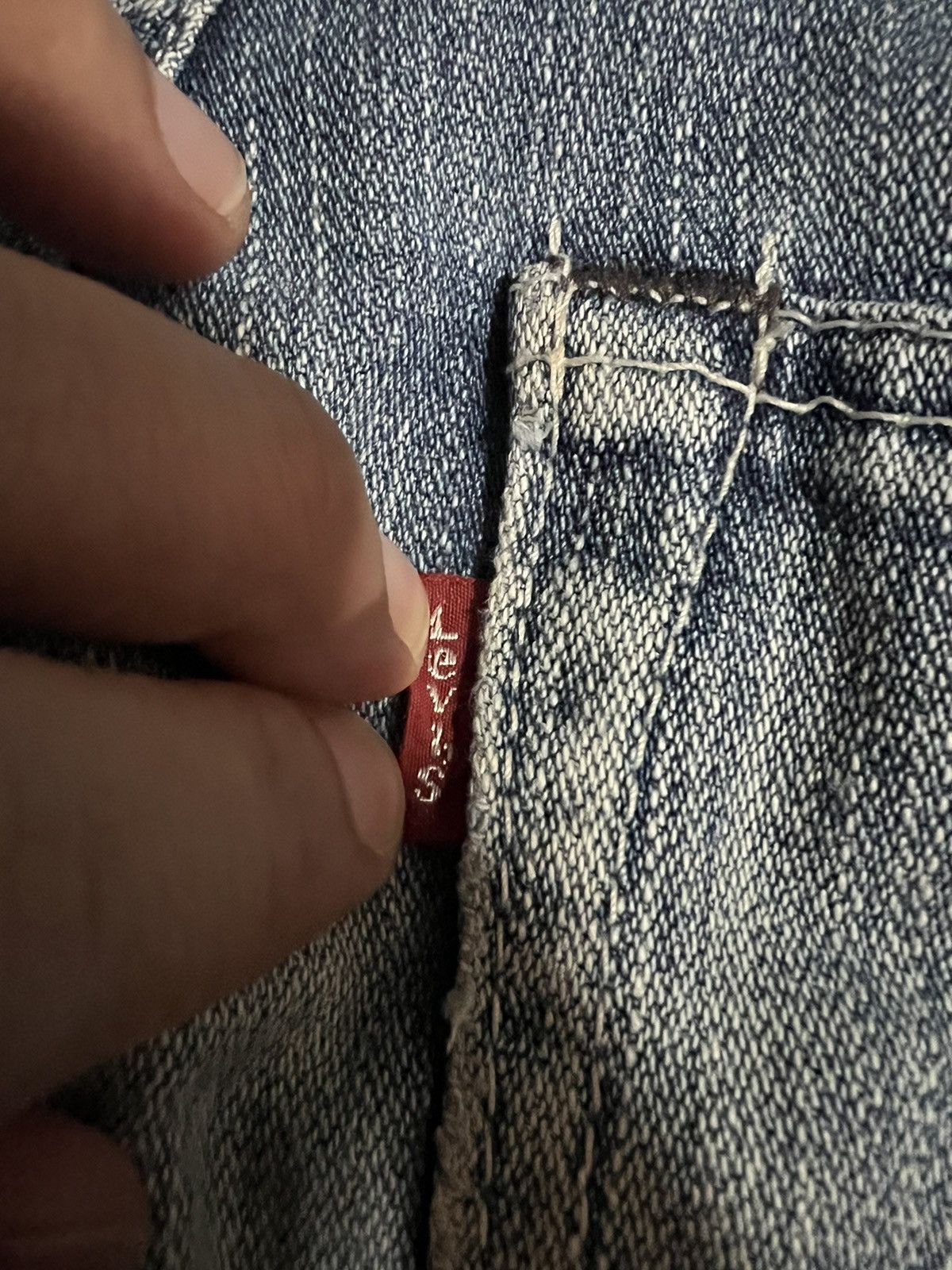 Levi's × Levi's Vintage Clothing Vintage Levis 503 Distressed Short Jeans Size US 30 / EU 46 - 10 Thumbnail
