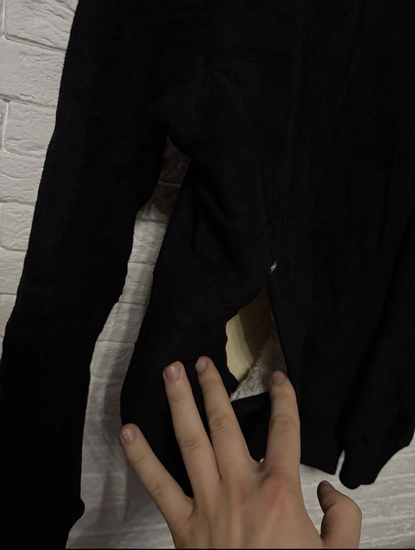 Schott Schott NYC Sherpa Bomber Jacket Full Zip Army Type Sz M Size US M / EU 48-50 / 2 - 3 Thumbnail