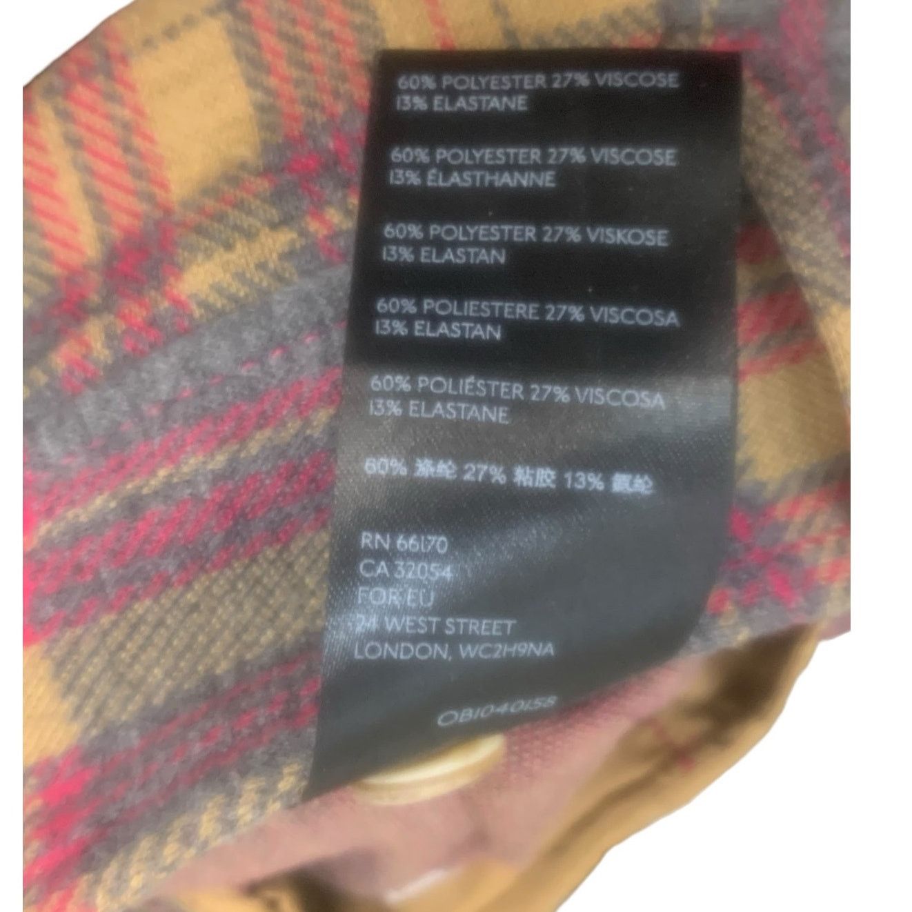Anthropologie Anthropologie The Essential Trouser Rose Plaid Size 12 Size 34" / US 12 / IT 48 - 8 Thumbnail