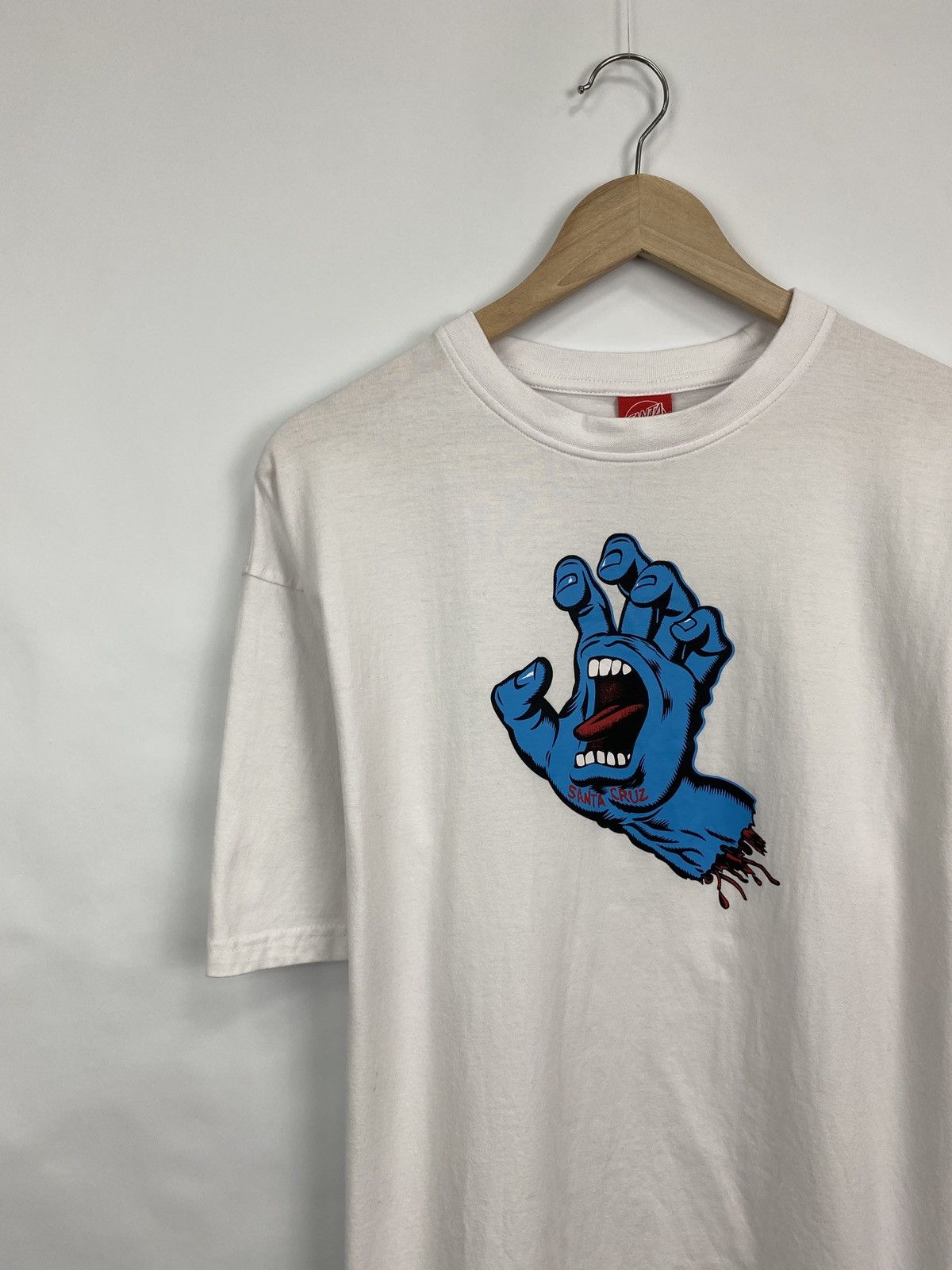 Santa Cruz Skateboards 🇺🇸 Y2K Santa Cruz T-Shirt Rare Retro Hype Size US L / EU 52-54 / 3 - 2 Thumbnail
