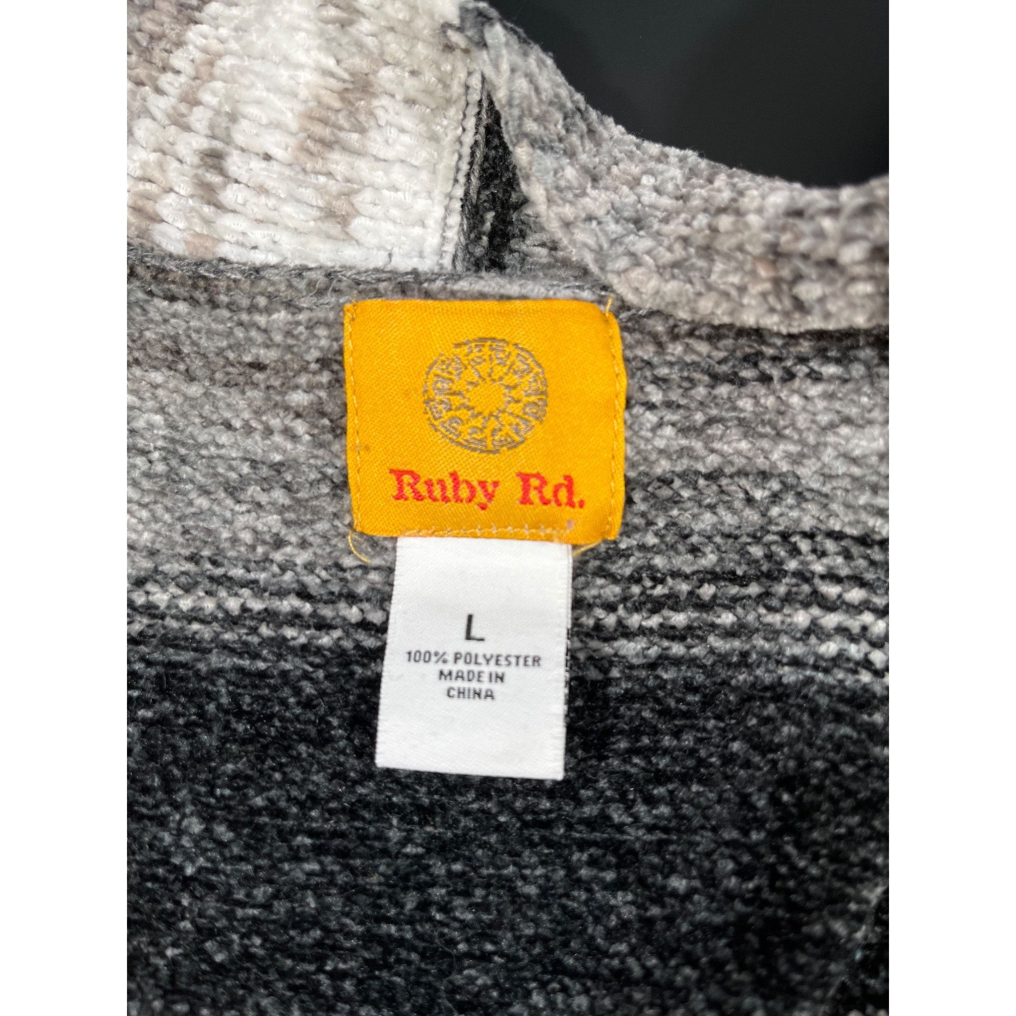 Other Rudy RD Women's Gray Open Front Cardigan Sweater Size L SKU Size L / US 10 / IT 46 - 5 Thumbnail