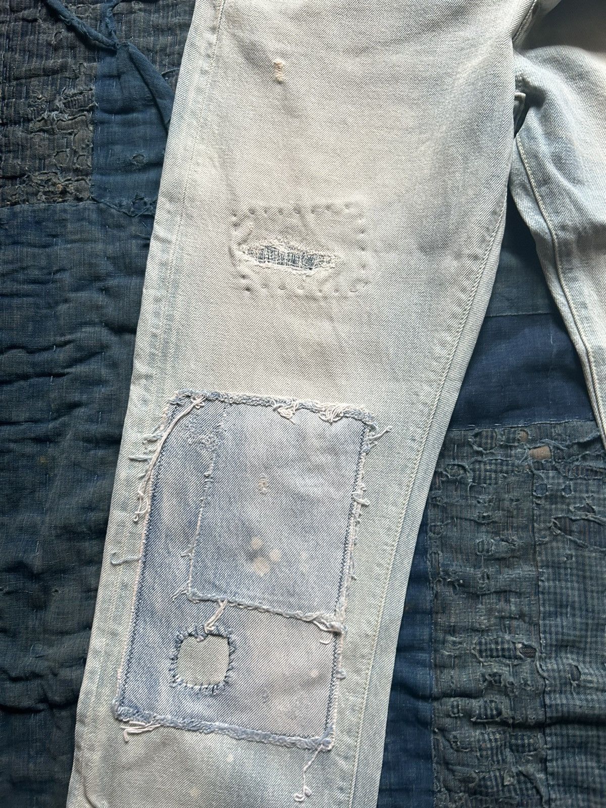 Kapital × Kapital Kountry Kapital kountry patchwork denim Size US 30 / EU 46 - 4 Thumbnail