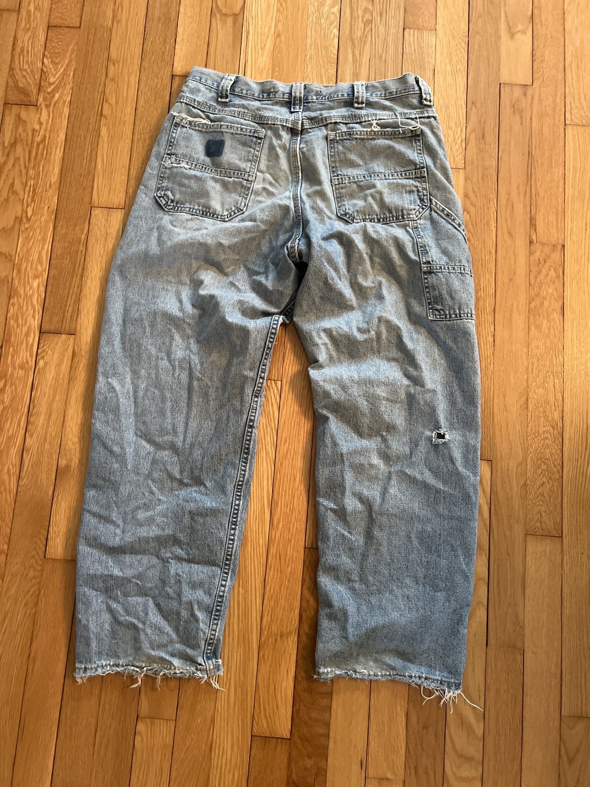 Lee × Vintage vintage lee baggy distressed carpenter pants y2k balenciaga Size US 34 / EU 50 - 4 Thumbnail