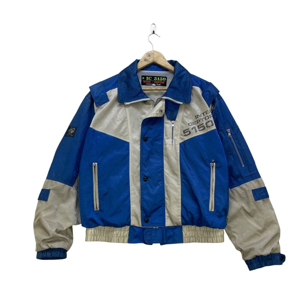 💥Vintage Japanese Brand Corin Motorcycle Biker Bomber Jacket