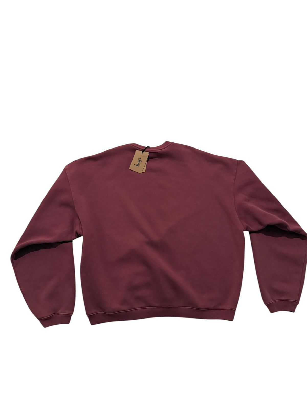 Stussy Burgundy Stüssy Sport crewneck sweatshirt Size US XXL / EU 58 / 5 - 2 Thumbnail