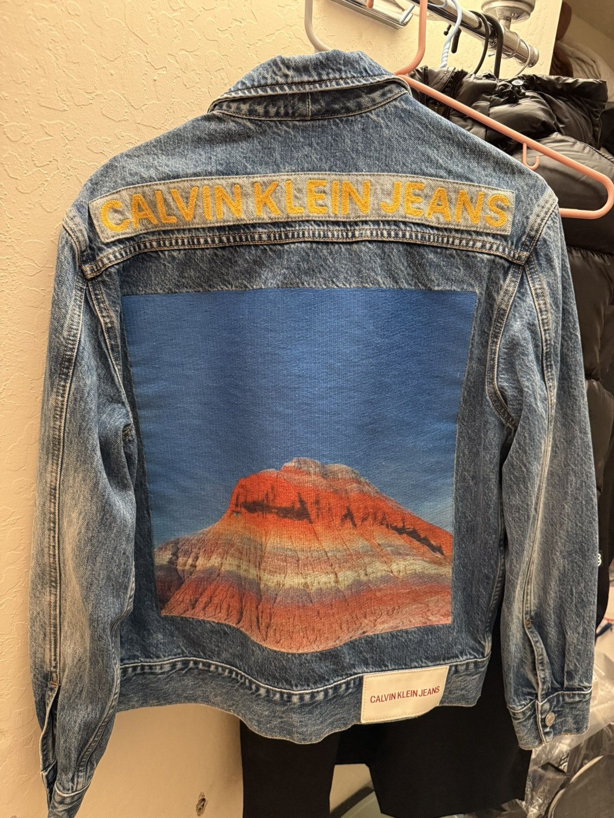 Calvin Klein Calvin Klein Trucker Stone Mountain Denim Jacket Size US S / EU 44-46 / 1 - 1 Thumbnail