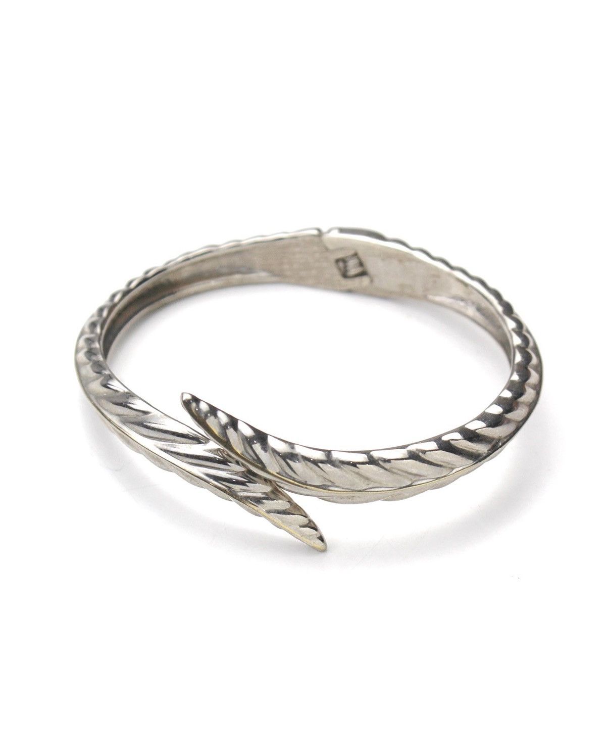 Vintage 2000S JAPANESE MADE FEATHER WRAP CUFF BRACELET Size ONE SIZE - 3 Thumbnail