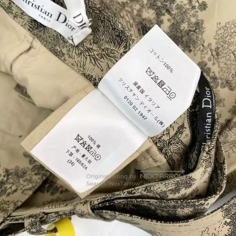 Dior Dior Multi-Color Cotton Skirt . Size 28" / US 6 / IT 42 - 6 Thumbnail