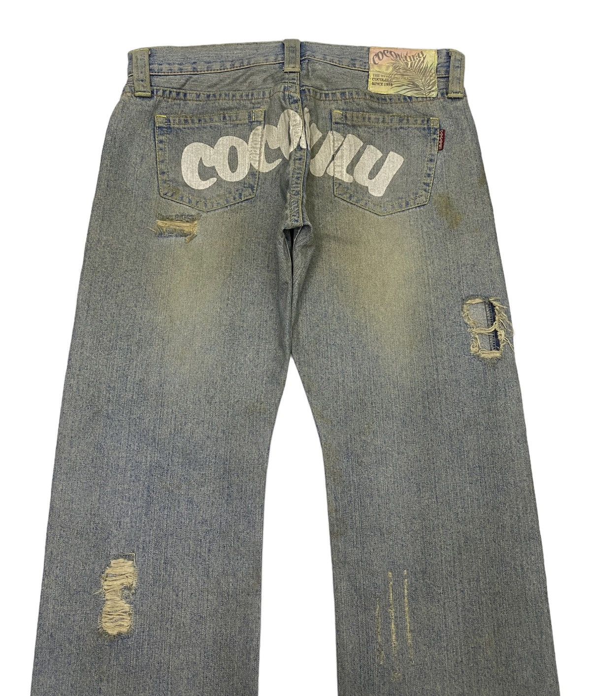 If Six Was Nine BAGGY JEANS DISTRESS MADE COCOLULU RUSTY BAGGY DENIM Size US 34 / EU 50 - 6 Thumbnail