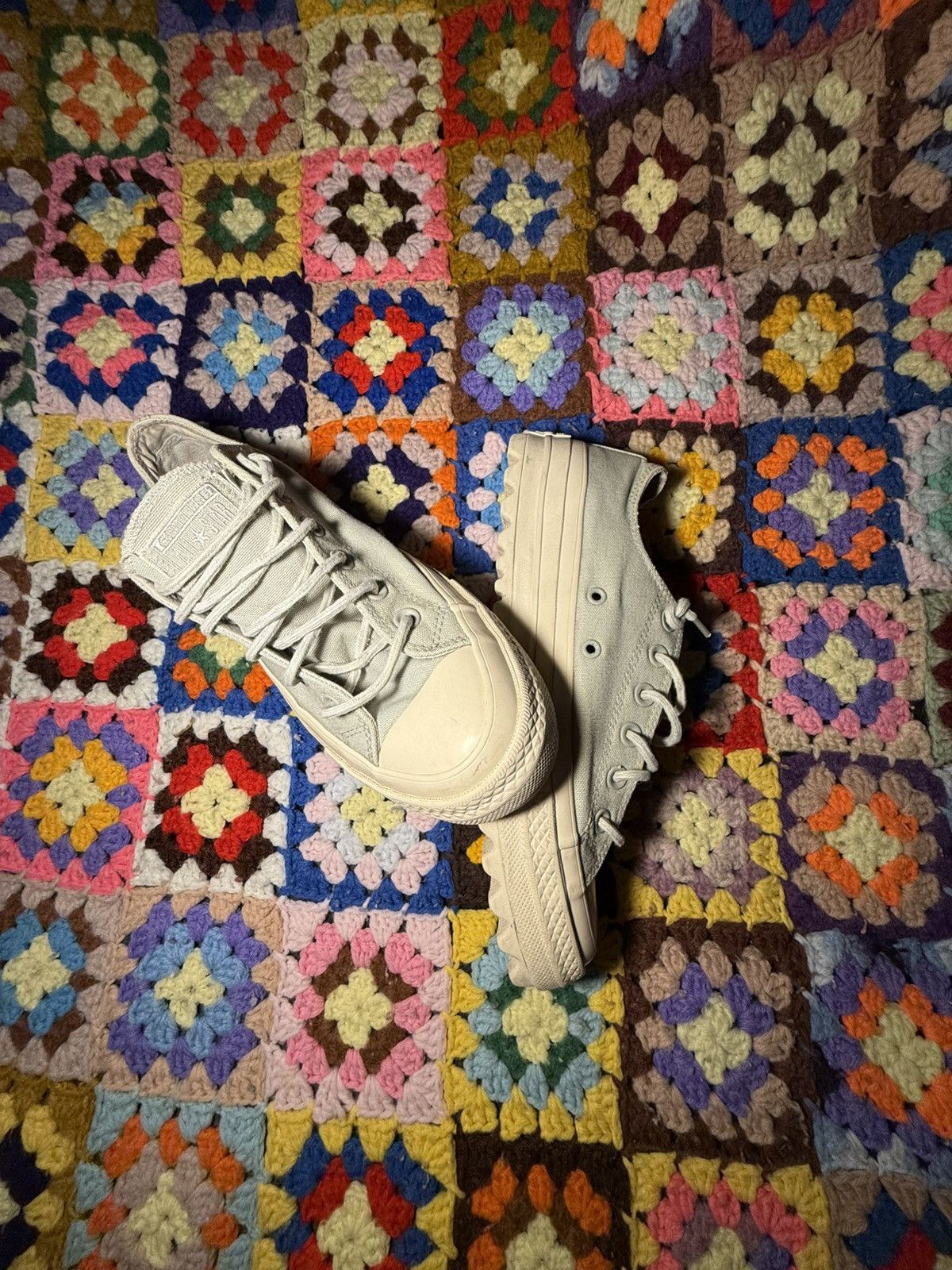Converse Thick sole low top converse Size US 9.5 / IT 39.5 - 4 Thumbnail