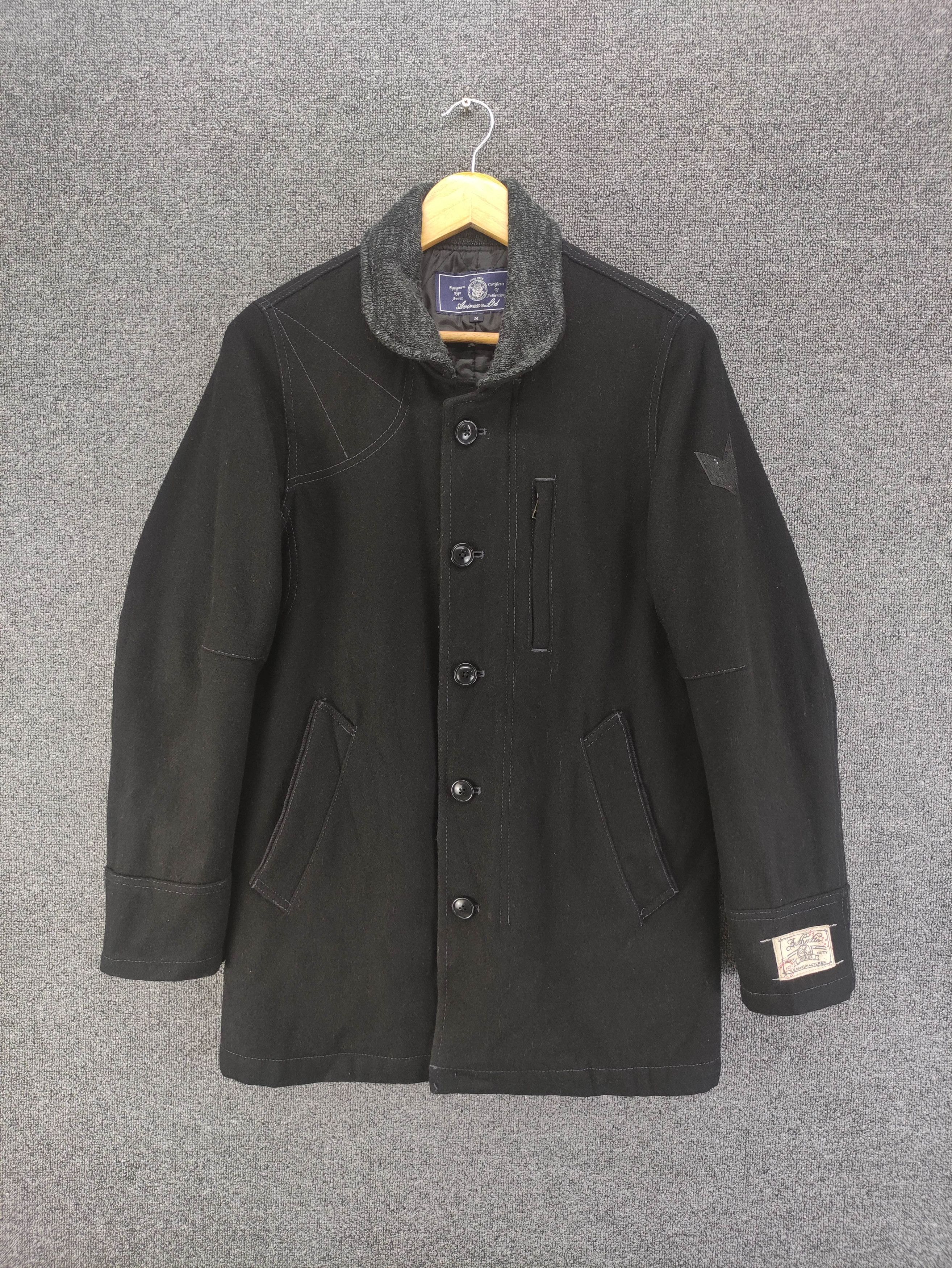 Avirex Vintage Avirex Wool Jacket Zipper Size US S / EU 44-46 / 1 - 1 Thumbnail