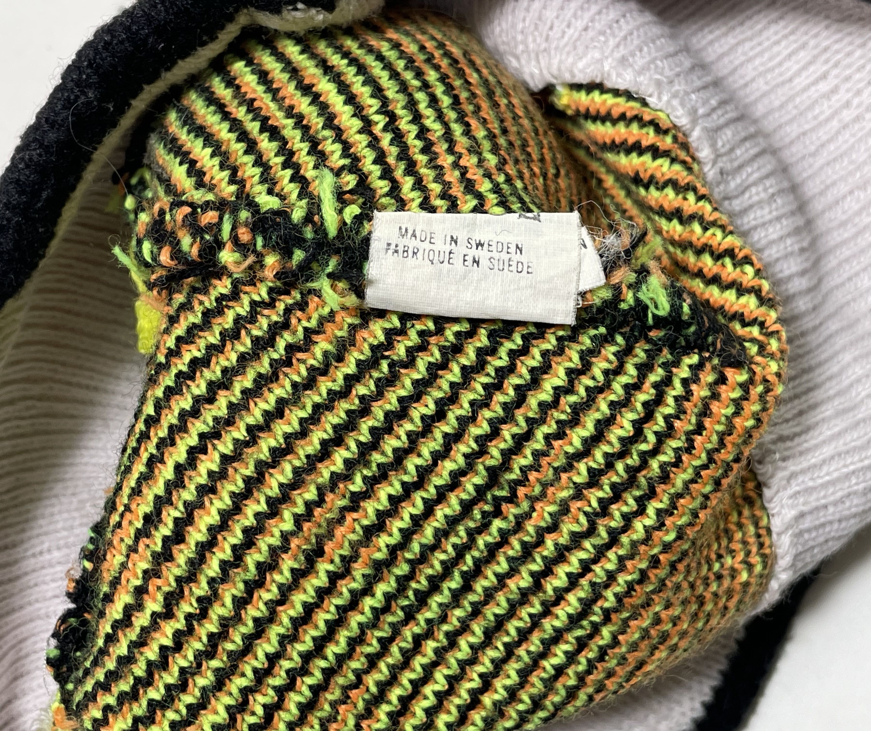 Vintage sweden 🇸🇪 vintage acid ski hat Size ONE SIZE - 3 Thumbnail