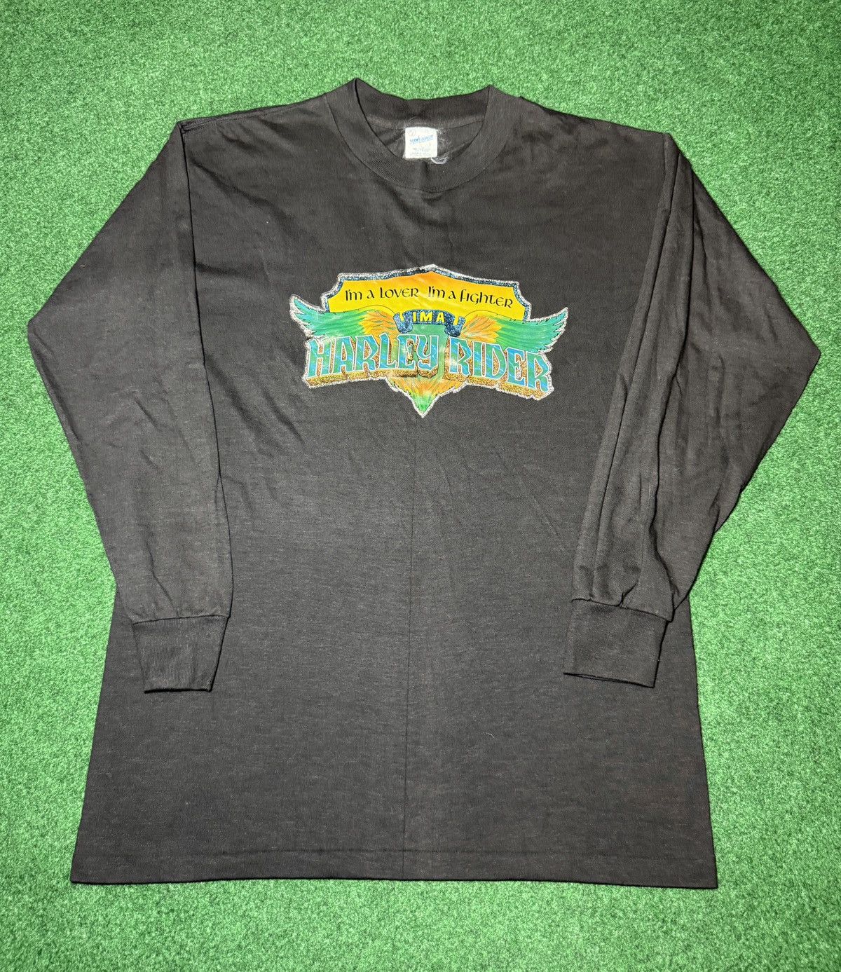 Harley Davidson × Vintage Vtg 80s Harley Davidson Bikers Do It Better Biker T Shirt Size US L / EU 52-54 / 3 - 1 Thumbnail