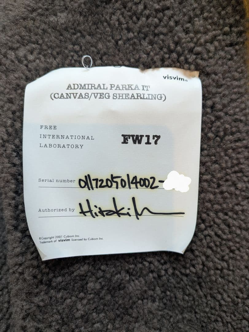 Visvim visvim ADMIRAL PARKA IT (CANVAS/VEG) Size US L / EU 52-54 / 3 - 8 Thumbnail