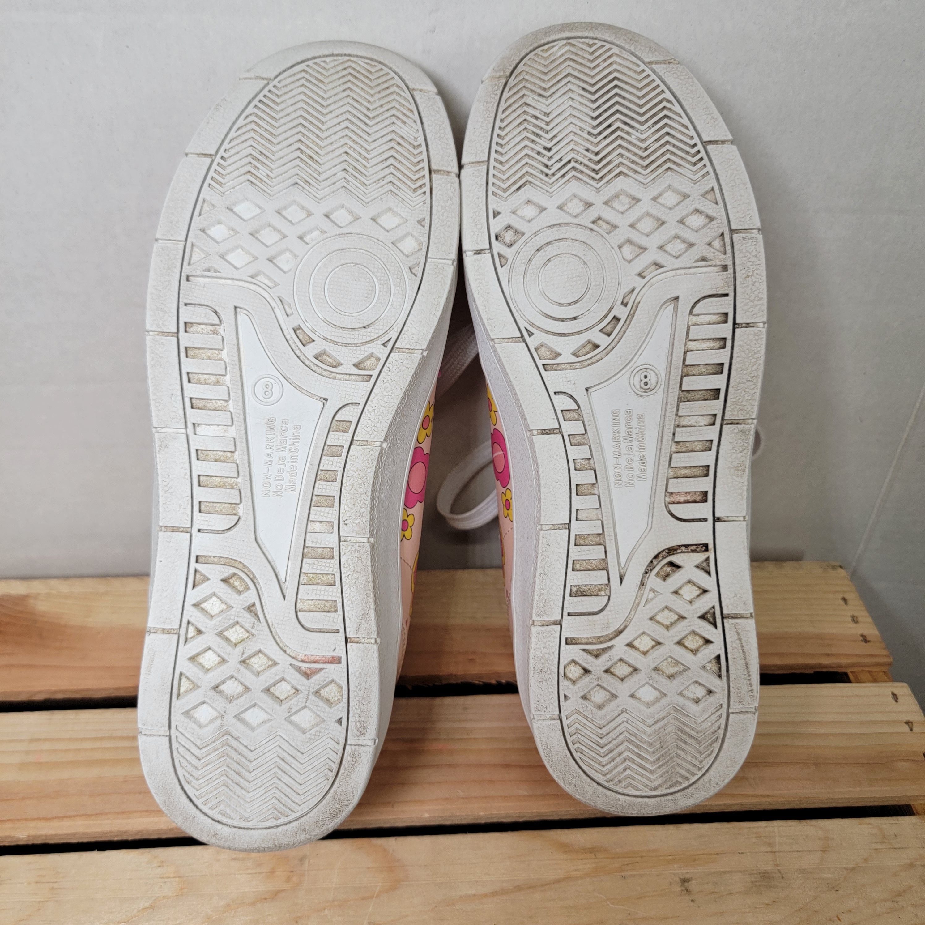 Other Barbie Pink & White Tennis Shoes - Size 8 Adult Size US 8 / IT 38 - 5 Thumbnail