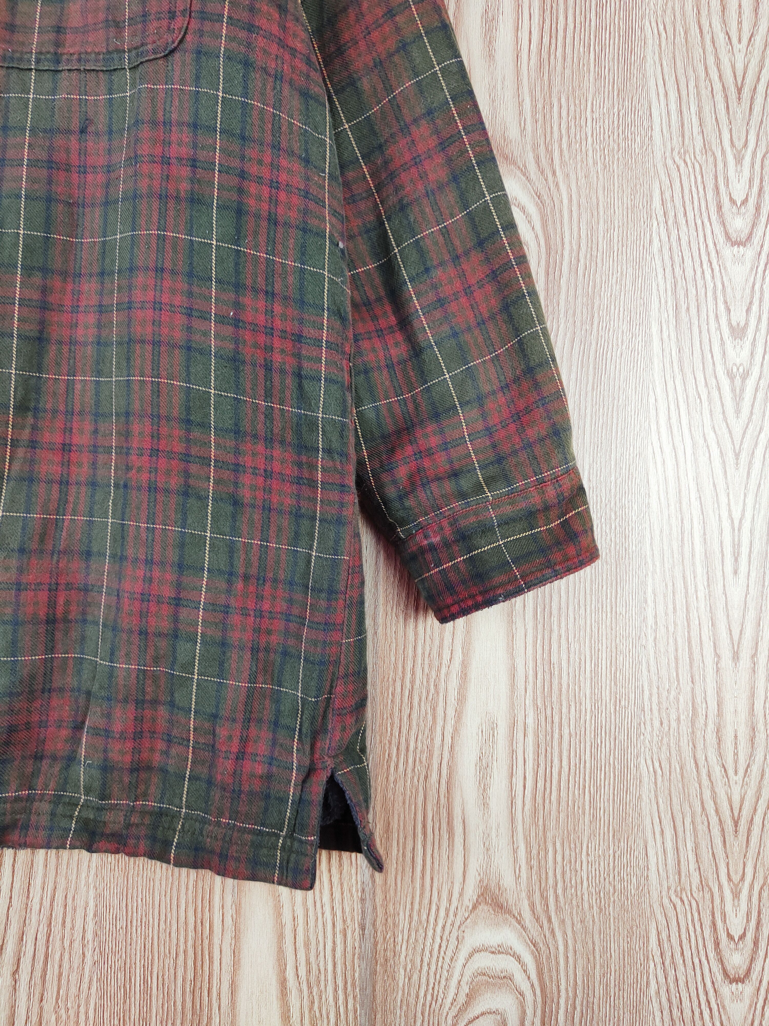 Japanese Brand × L.L. Bean L.L.Bean Olive Red Button checkered jacket #W259 Size US M / EU 48-50 / 2 - 7 Thumbnail