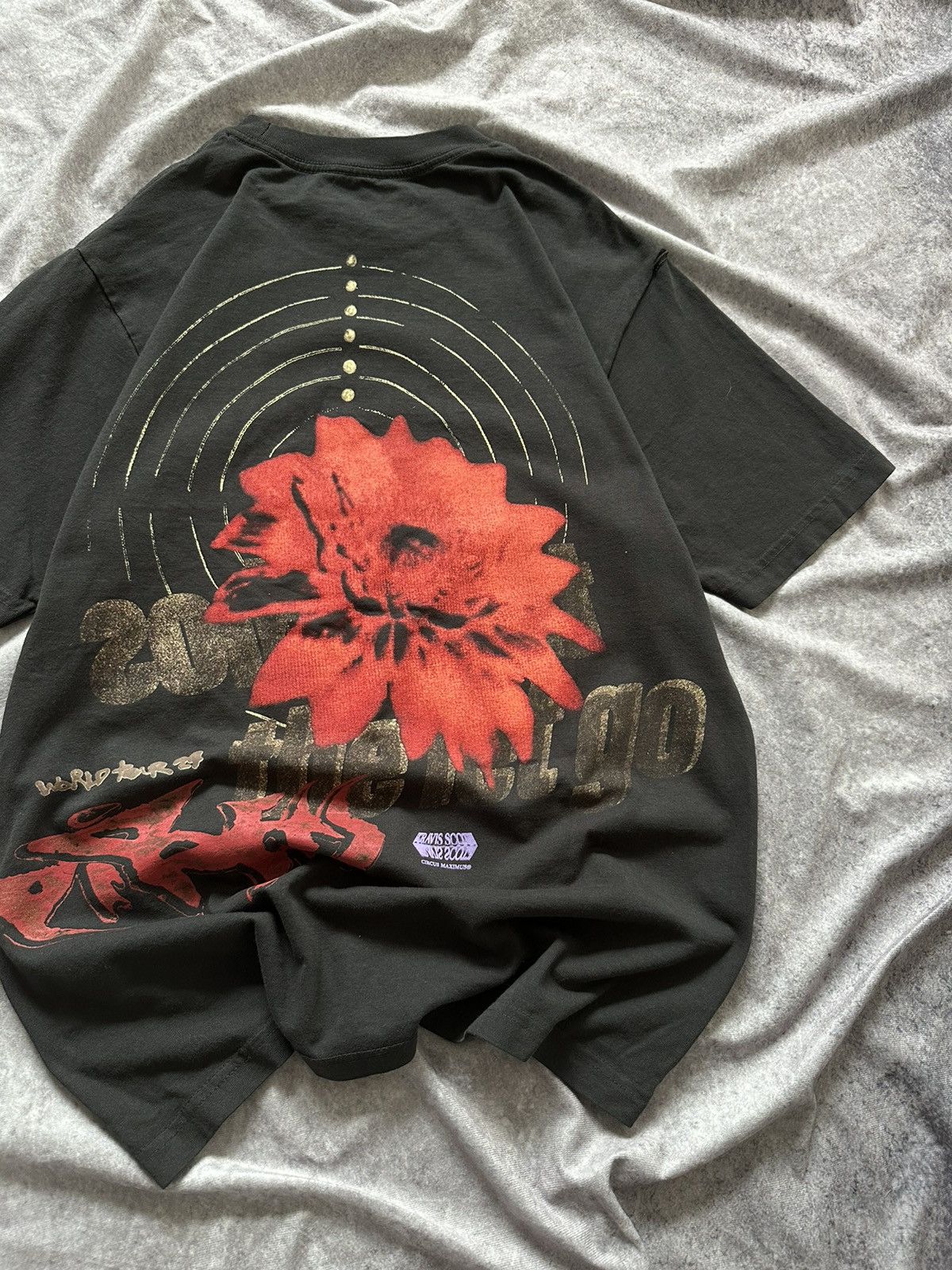 Travis Scott Travis Scott Utopia Black Delestro 2023 Tour Merch Shirt Size US M / EU 48-50 / 2 - 3 Thumbnail