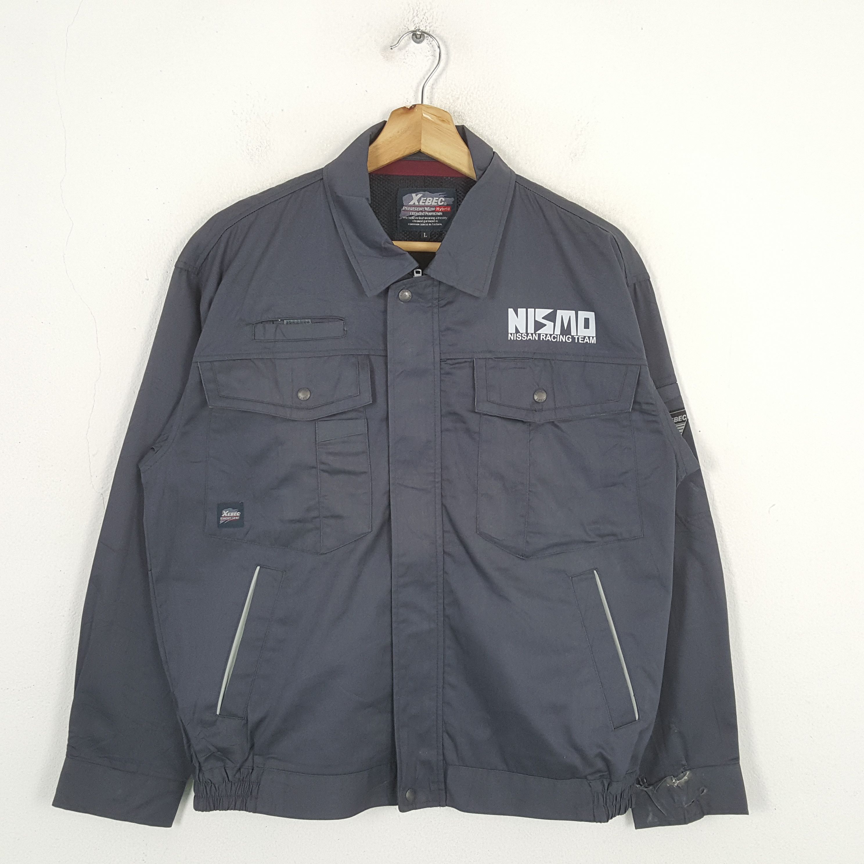 Japanese Brand × Vintage Vintage Nismo Nissan Racing Team Japan Custom Jacket C283N14 Size US M / EU 48-50 / 2 - 3 Thumbnail