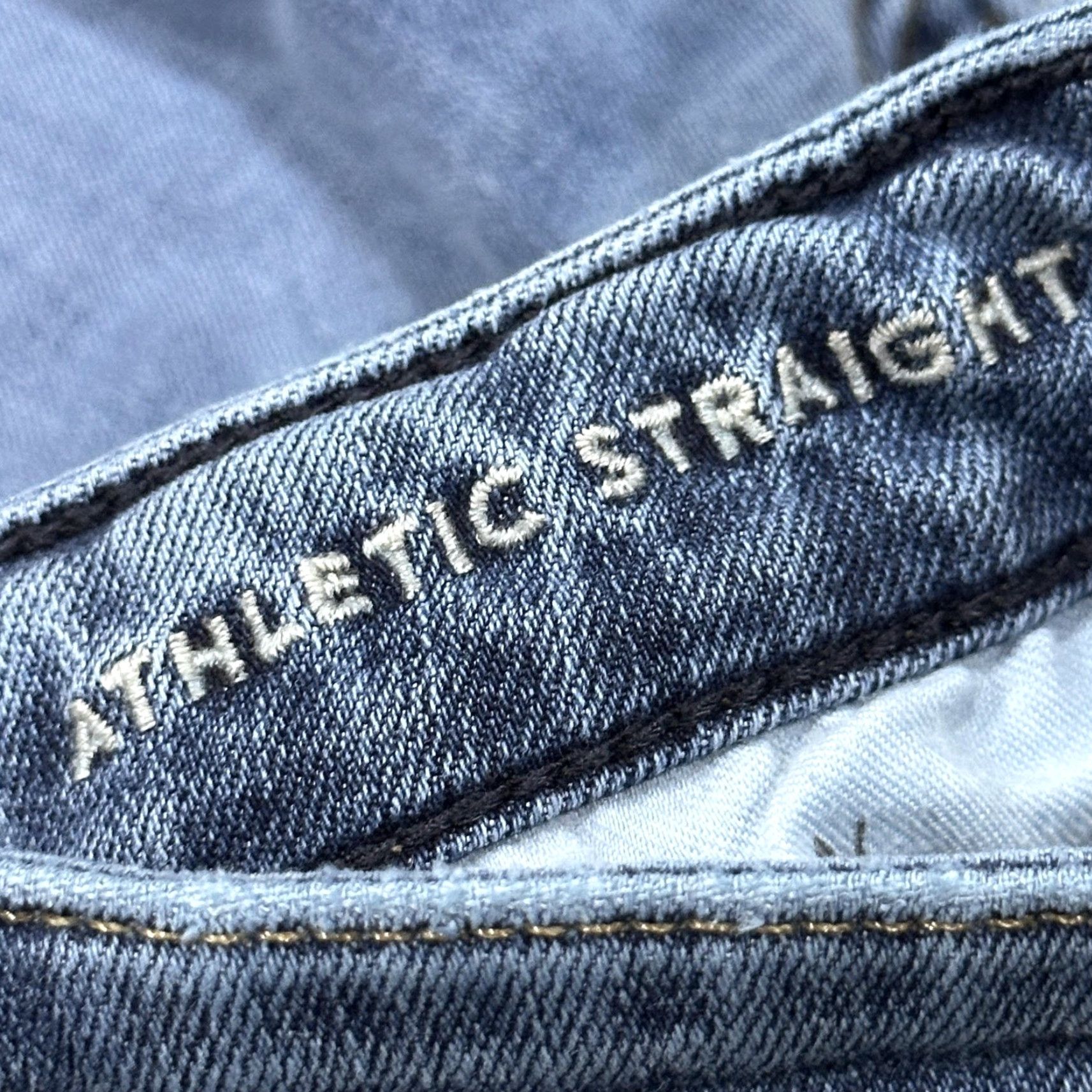 American Eagle Outfitters American Eagle Outfitters Jeans Athletic Straight 30 Mens 30x36 Blue AirFlex Temp Tech Pockets Stretch Denim Vintage No Size US 30 / EU 46 - 5 Thumbnail