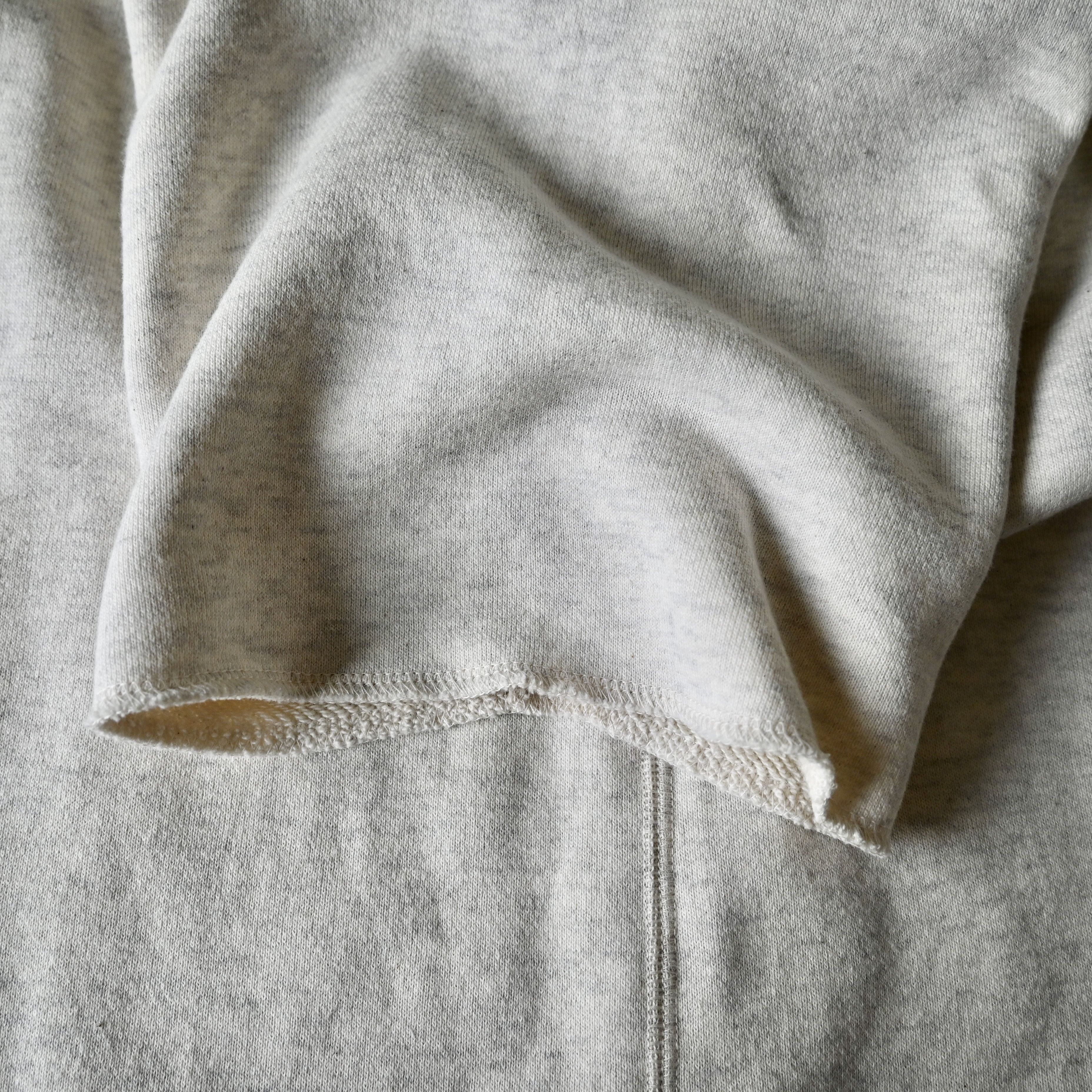 Beams Plus BEAMS Plus "Cut-off" S/S sweatshirt, Oatmeal, made in Japan Size US XL / EU 56 / 4 - 11 Thumbnail