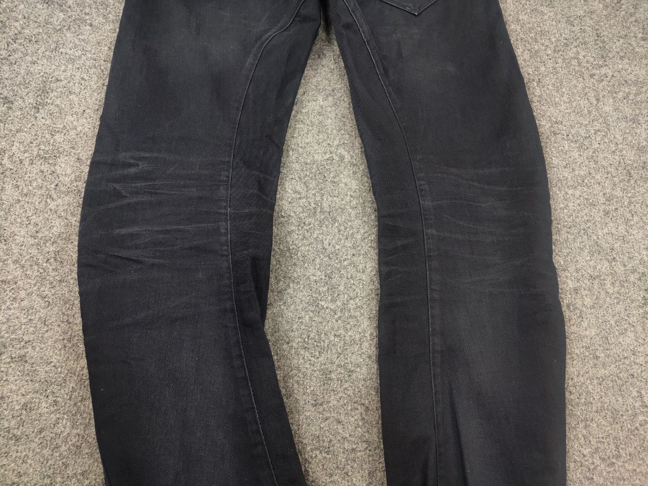 G-Star G Star Raw Arc 3d Slim Coj Dark Waxed Denim Jeans LBG Style Size US 31 - 8 Thumbnail