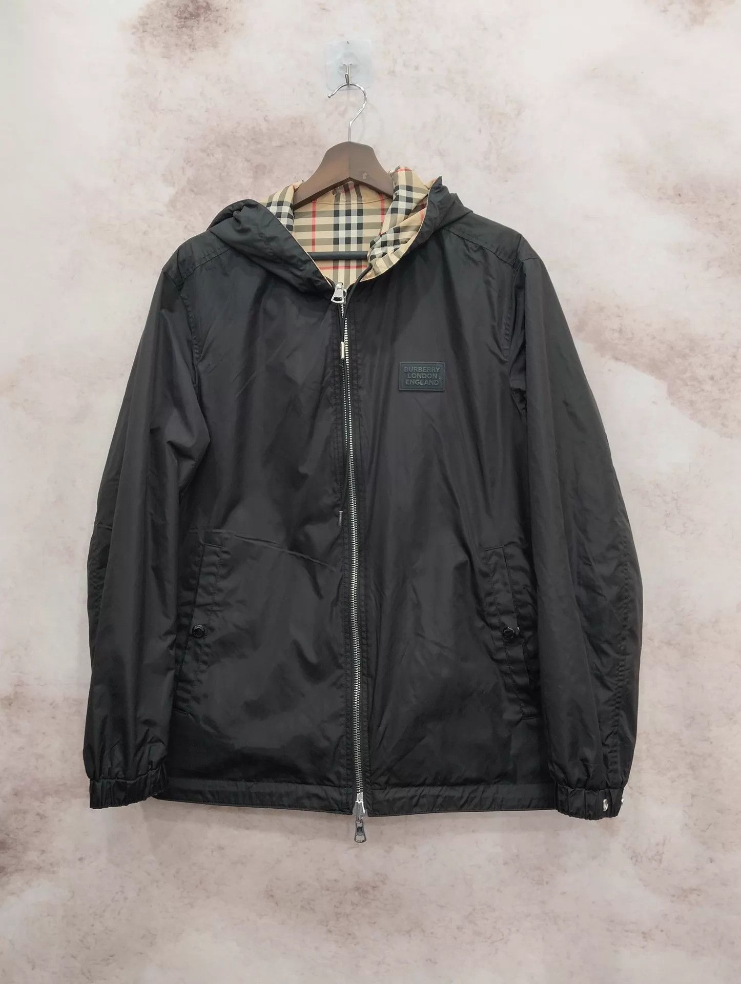Burberry BURBERRY Check Double-faced XS Jacket Size US XS / EU 42 / 0 - 4 Thumbnail