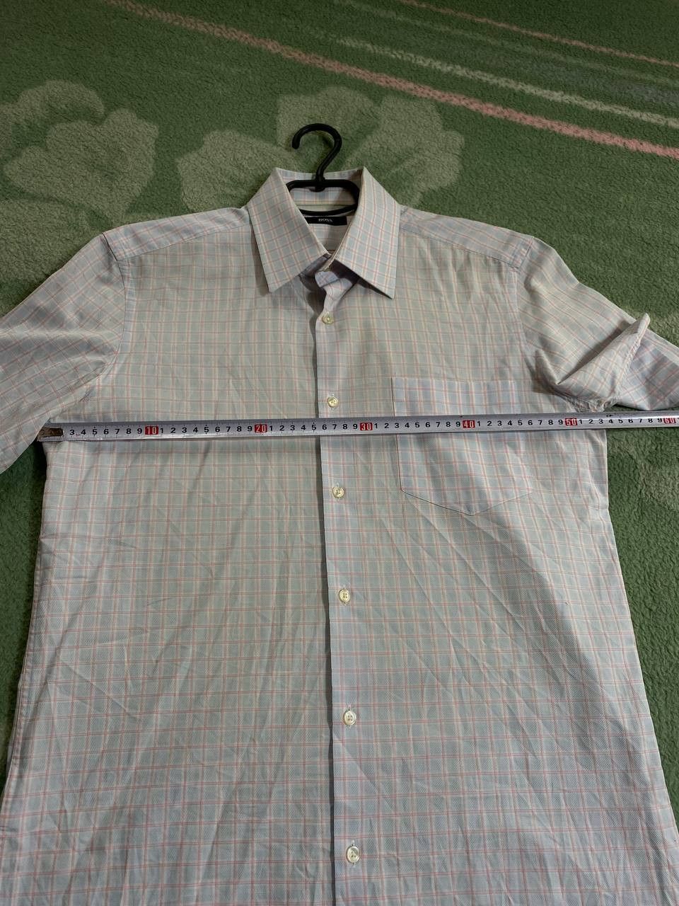 Hugo Boss × Vintage Vintage Hugo Boss old shirt crazy 90s designer Size US L / EU 52-54 / 3 - 6 Thumbnail