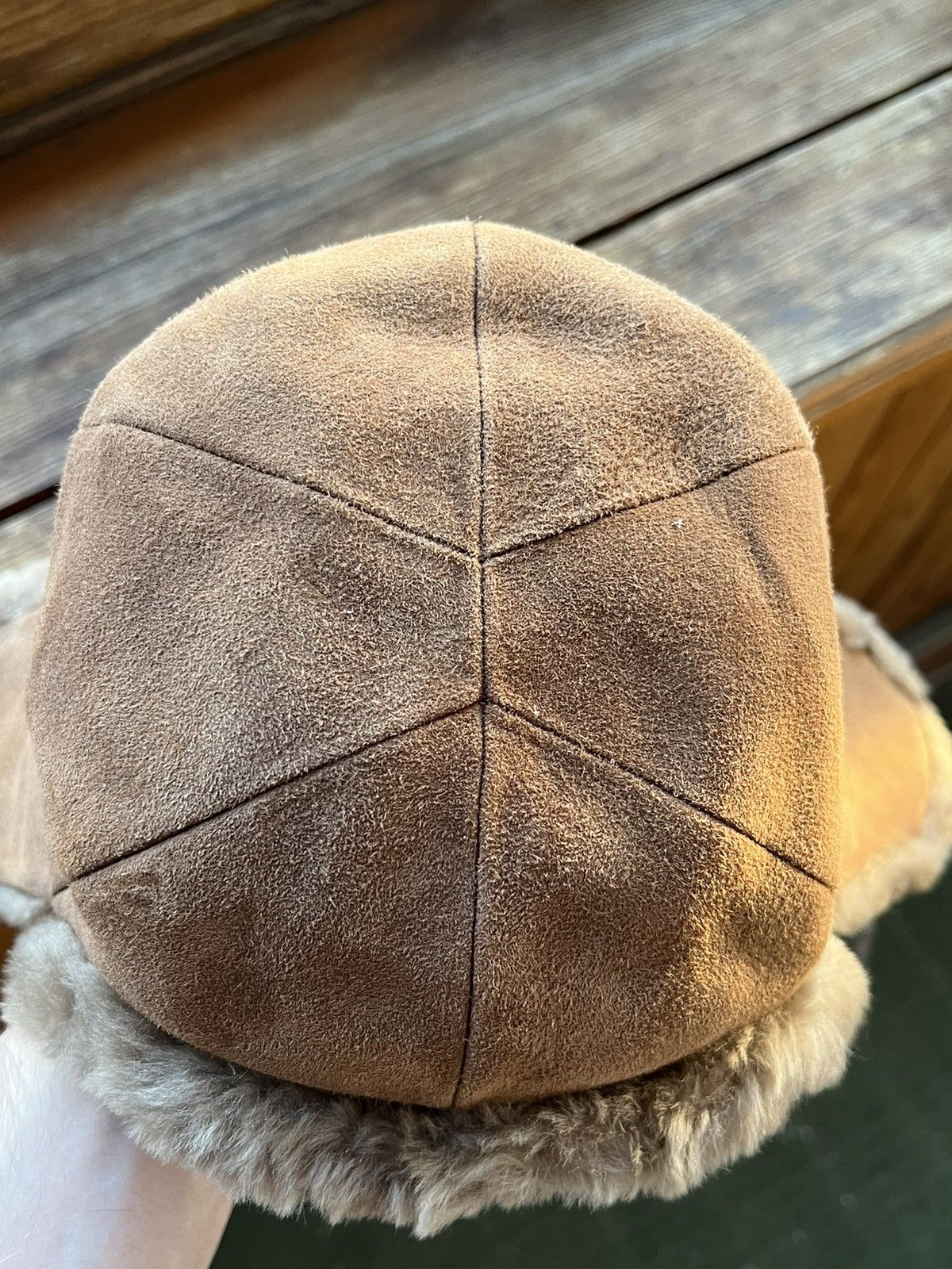 Leather Vintage Ushanka CRAMBES Y2K Leather Trapper Hat Rare Size ONE SIZE - 23 Thumbnail